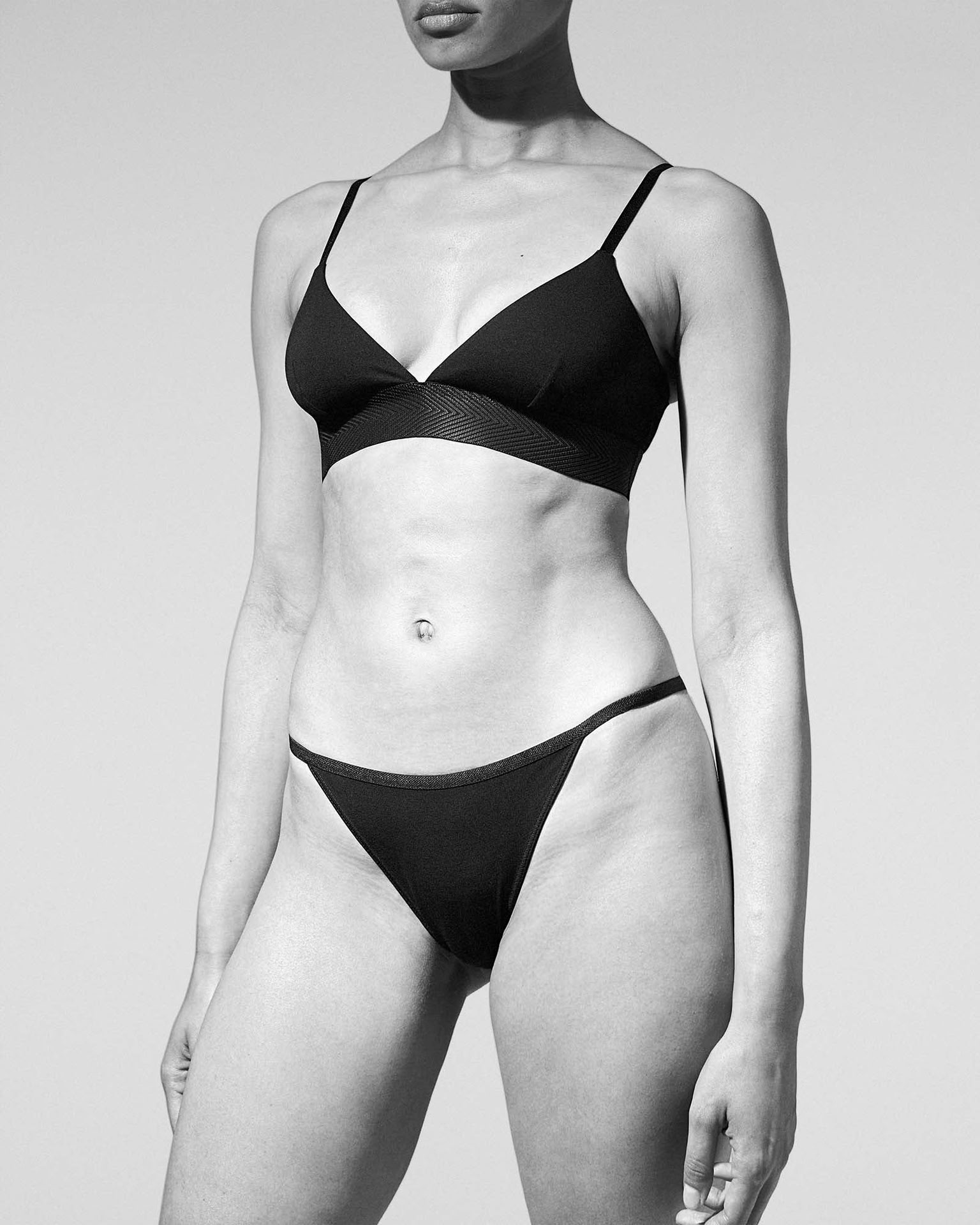 W - Tanga Briefs BLACK