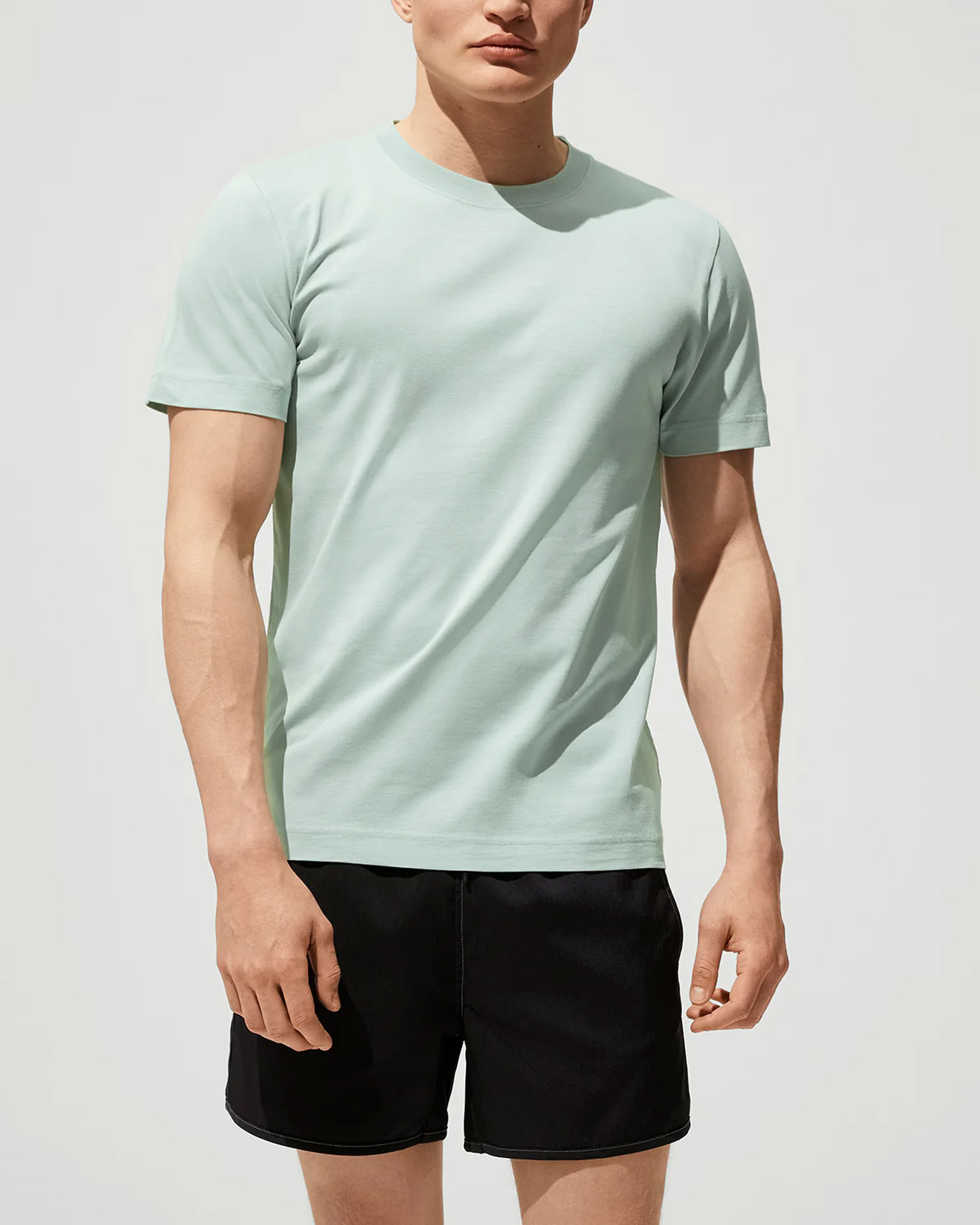 M - MIDWEIGHT T-Shirt  BLUE MIST