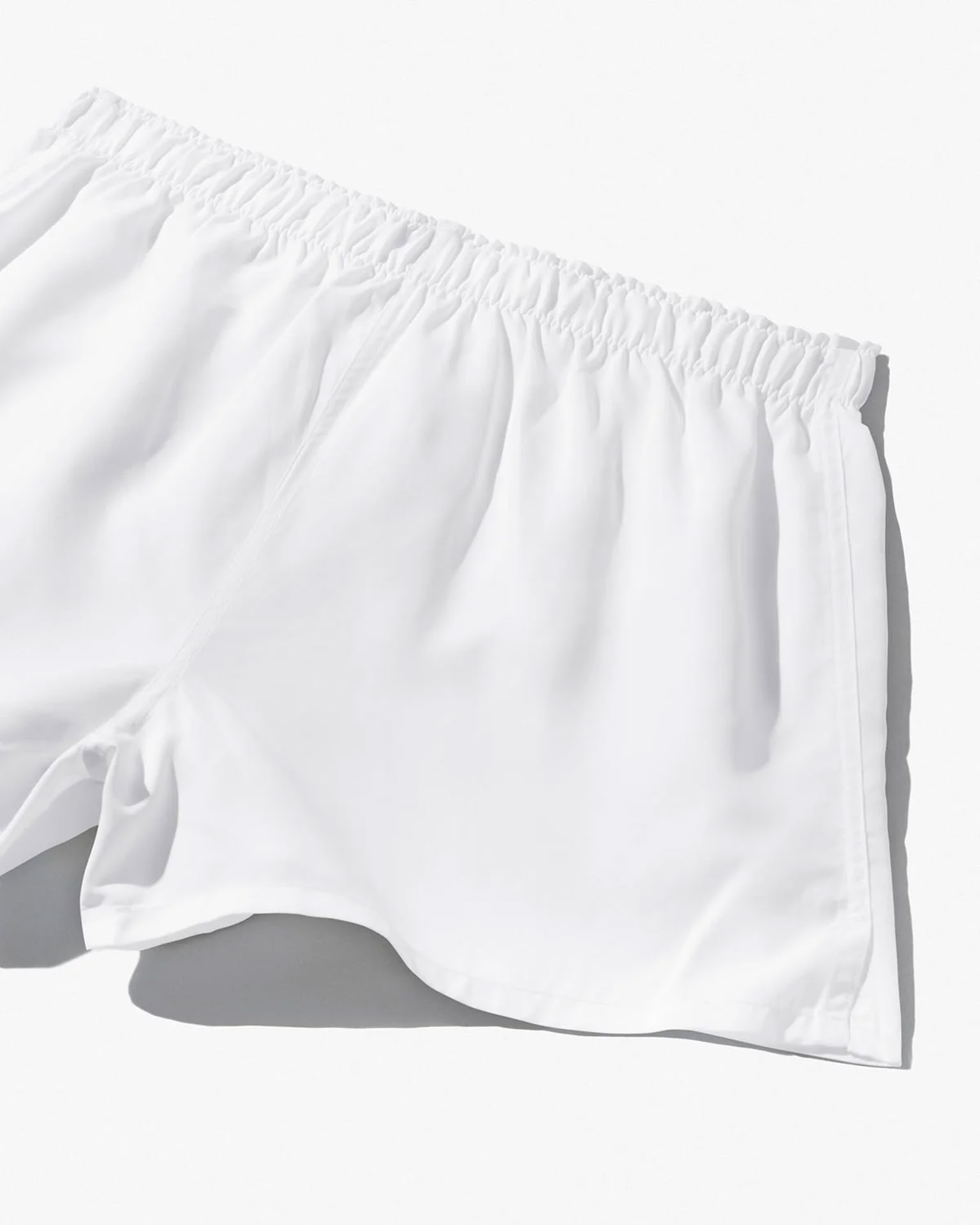 W - WOVEN Boxer Shorts WHITE