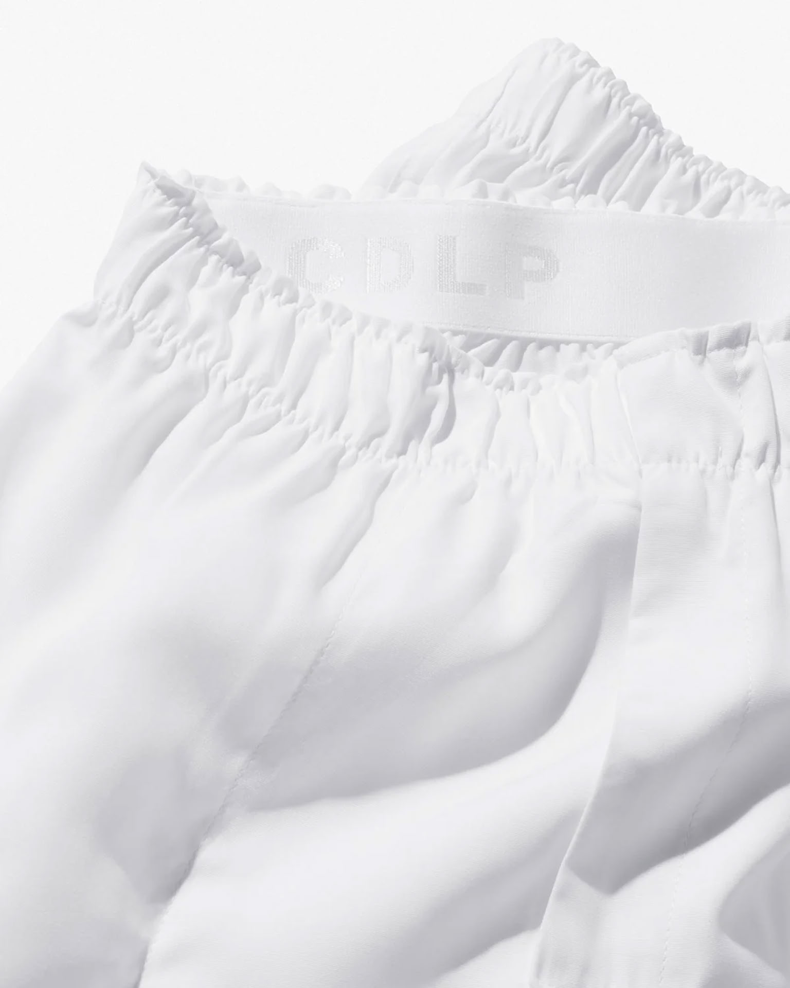 W - WOVEN Boxer Shorts WHITE