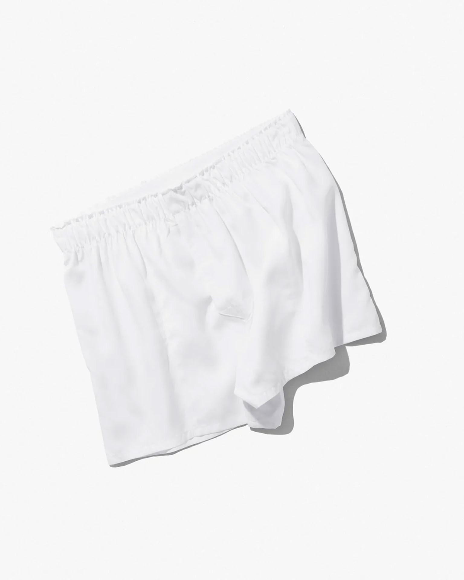 W - WOVEN Boxer Shorts WHITE