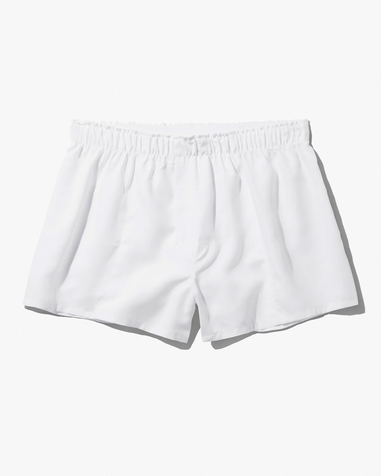 W - WOVEN Boxer Shorts WHITE