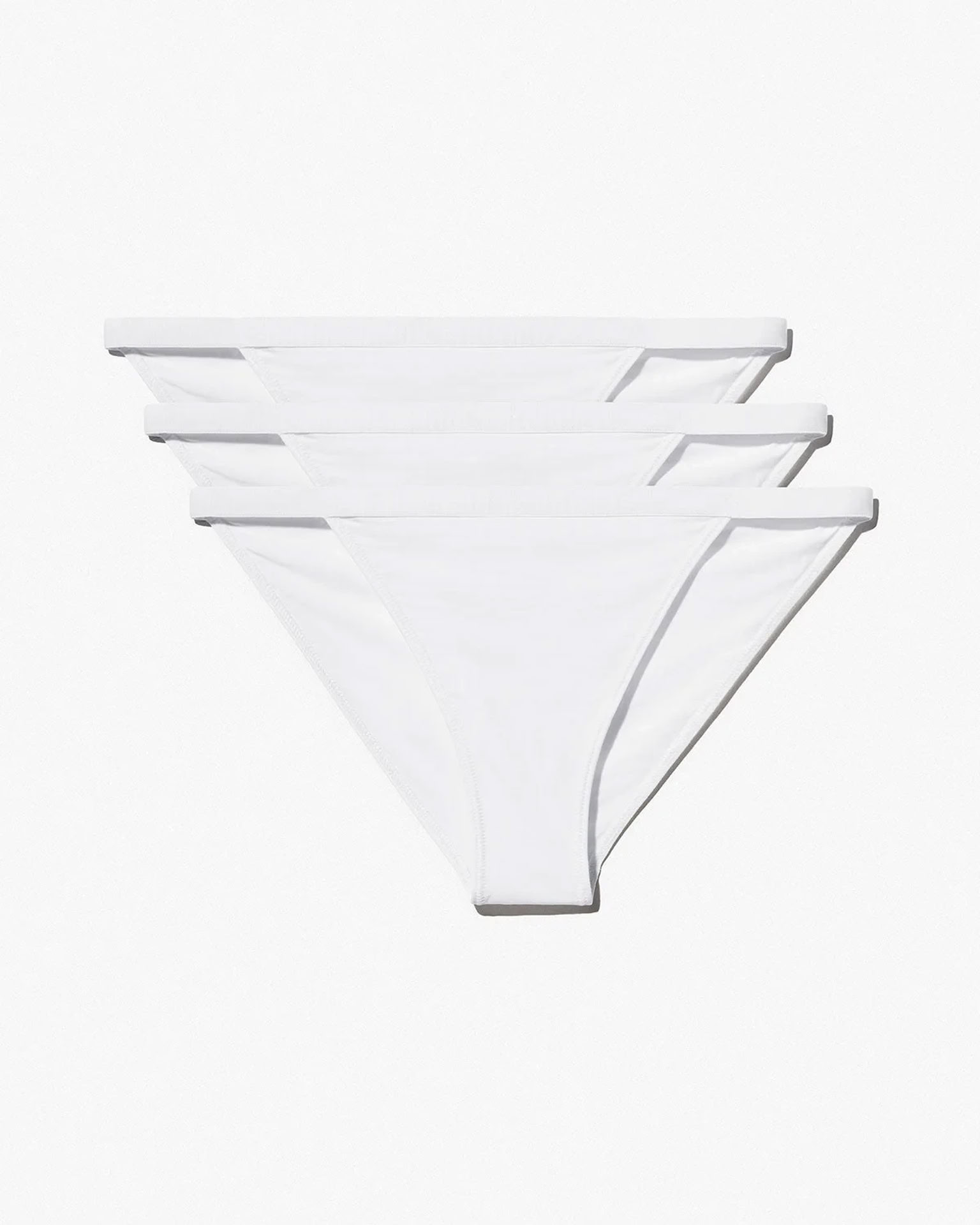 W - 3X  W-TANGA BRIEF IN WHITE