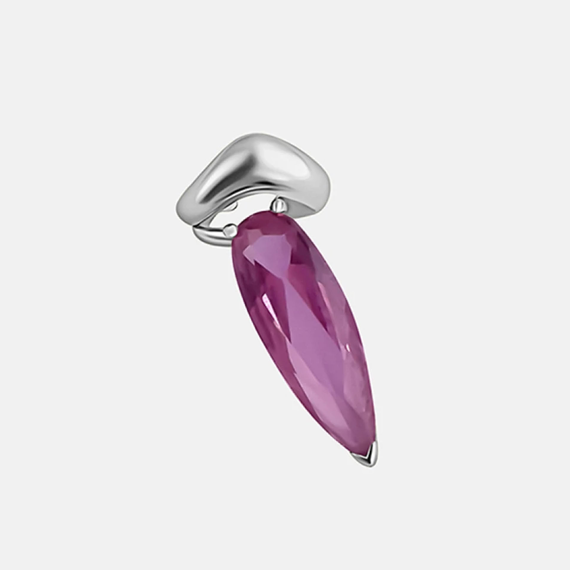 PINK SHARP ALIEN EAR CUFF