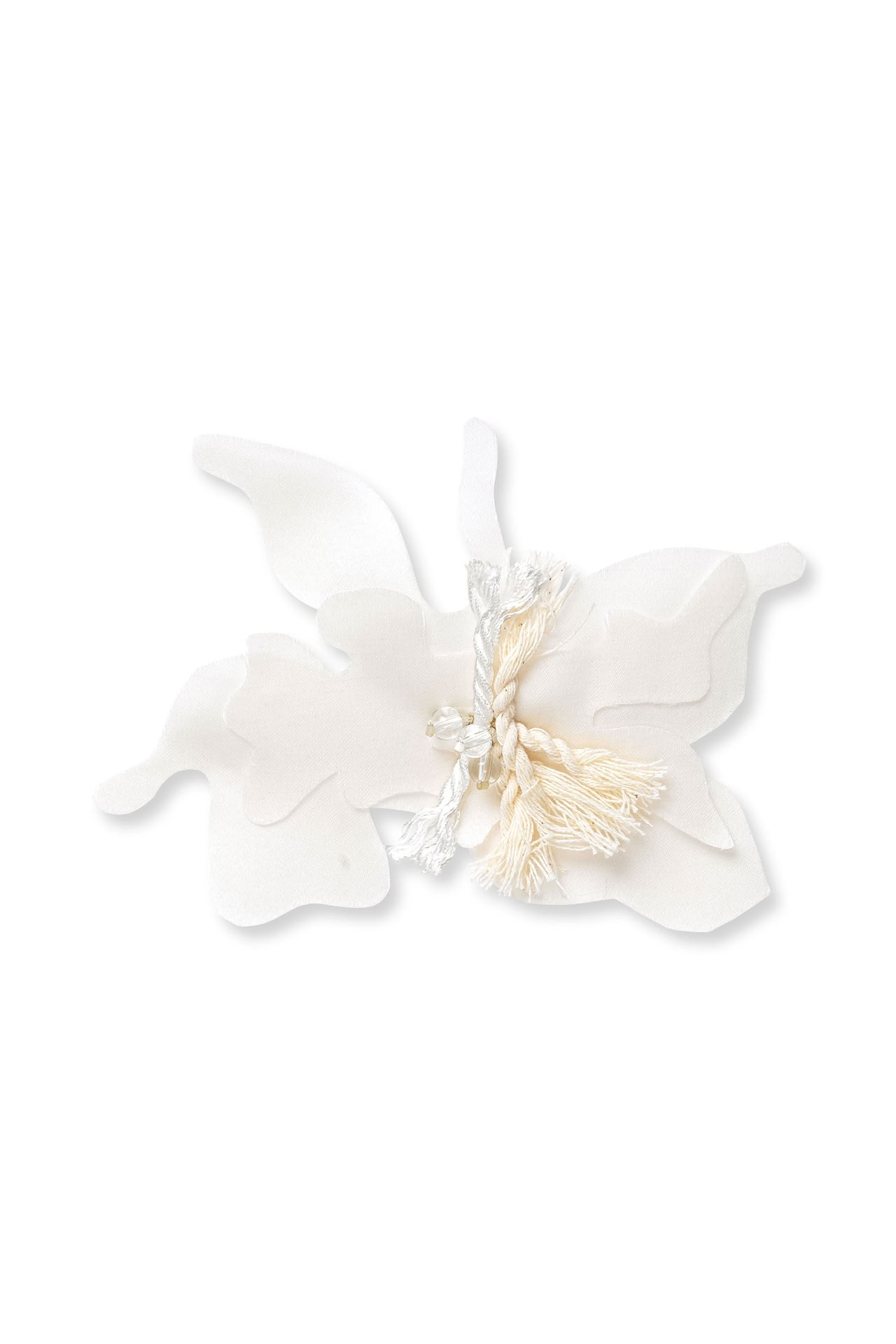 ATELIER AMANDA BROCHE IVORY QUARTZ
