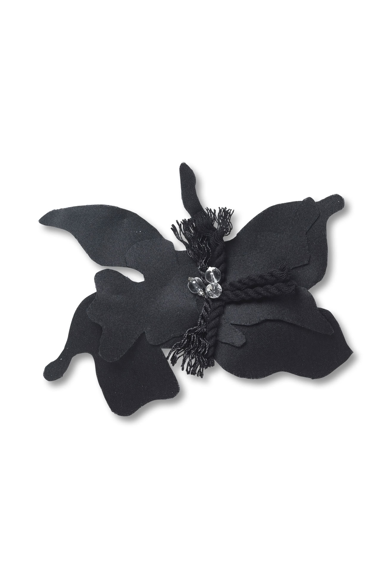 ATELIER AMANDA BROCHE BLACK QUARTZ