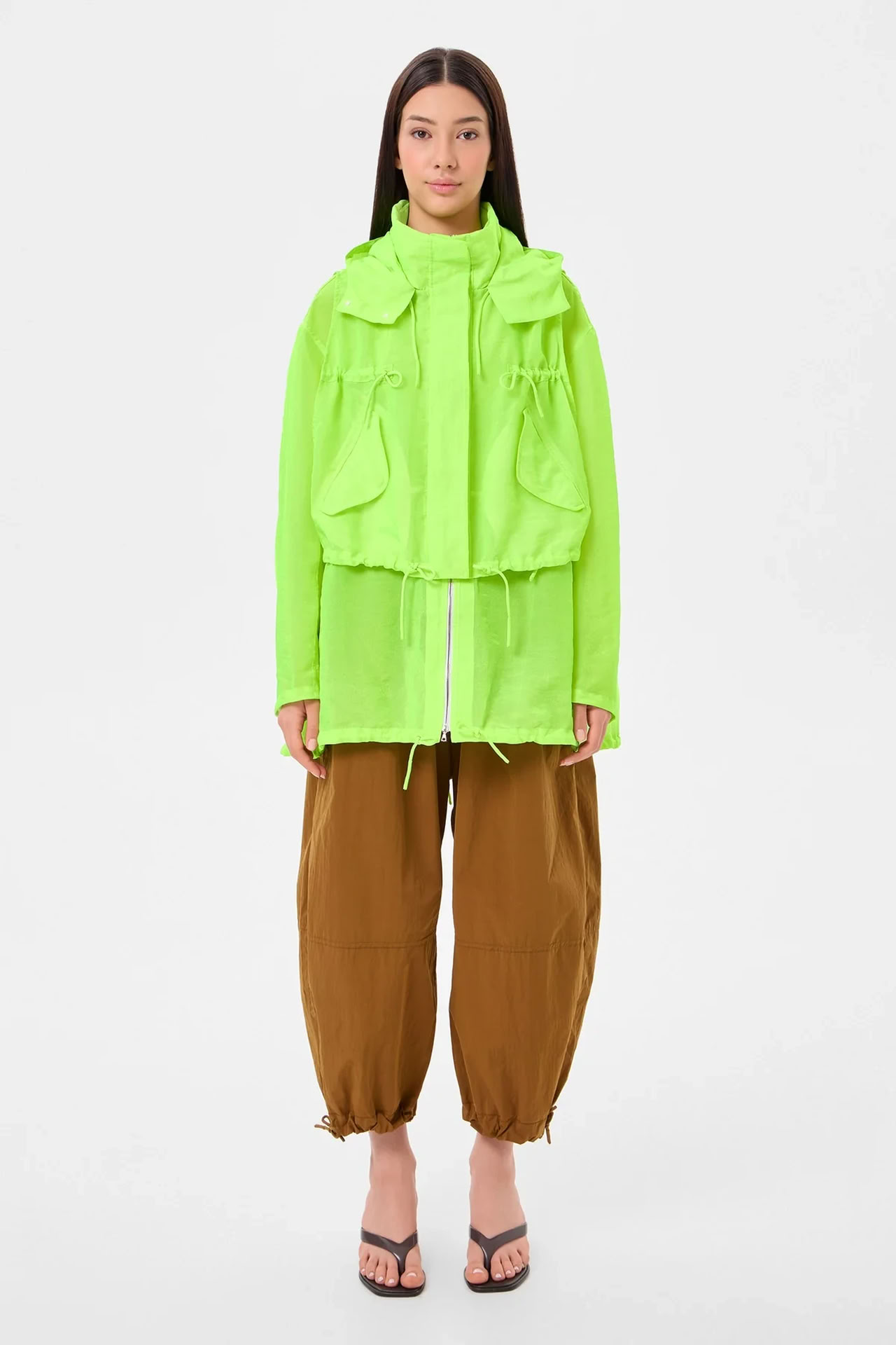 LIGHT EMBER COAT NEON YELLOW 