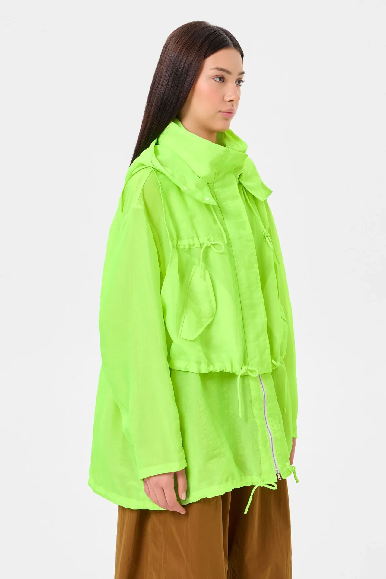 LIGHT EMBER COAT NEON YELLOW 