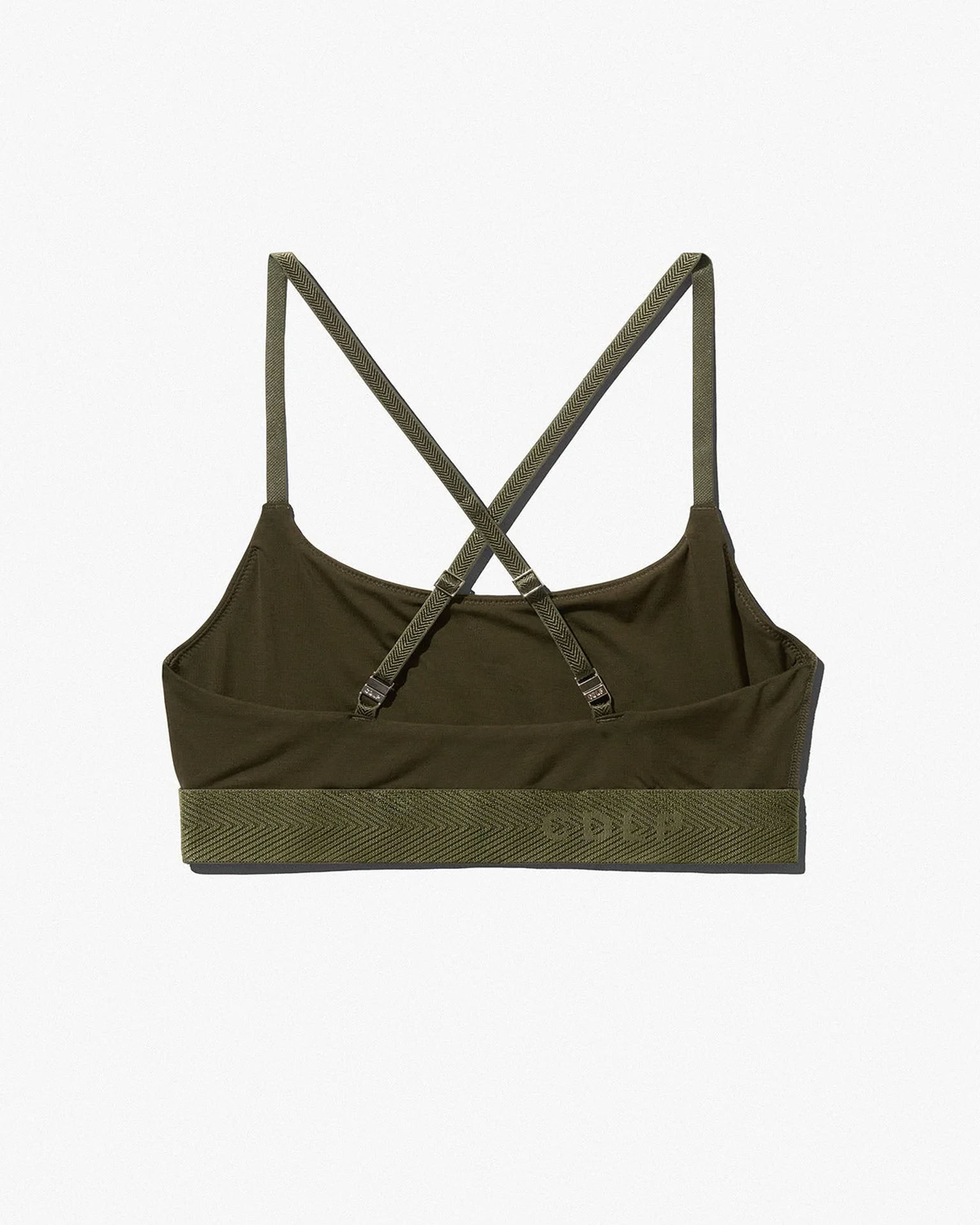 W-SCOOP BRALETTE OLIVE GREEN