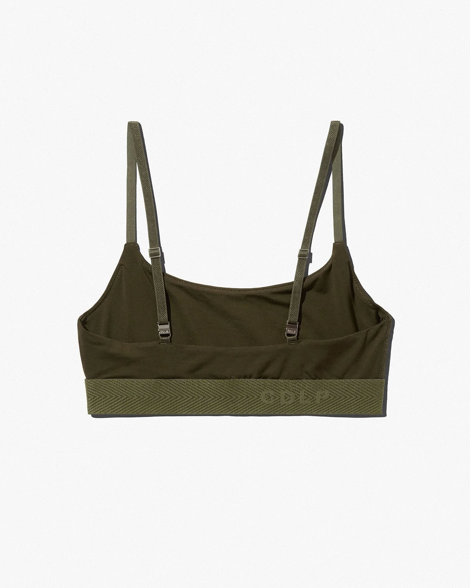 W-SCOOP BRALETTE OLIVE GREEN