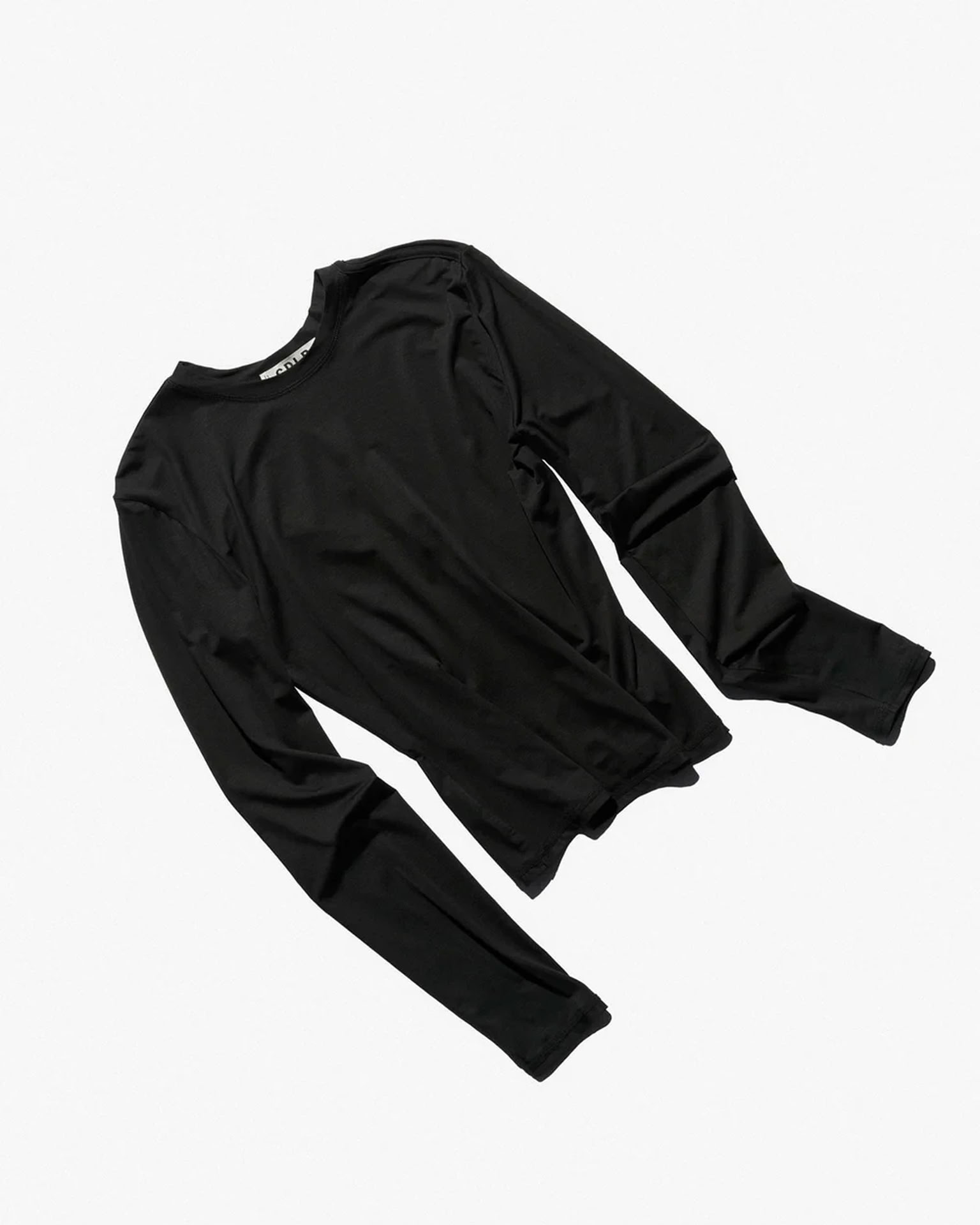 W-LW LS T-SHIRT BLACK