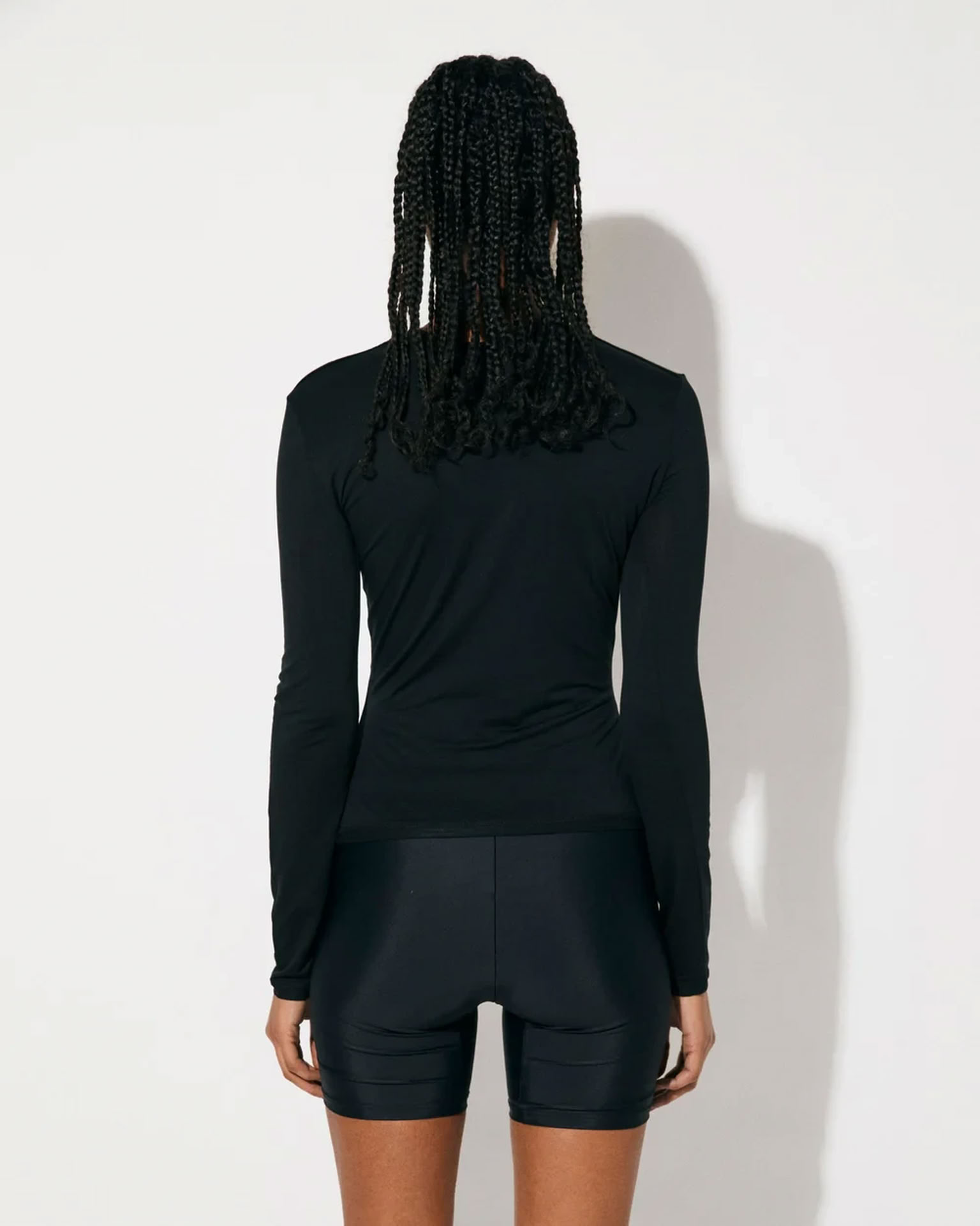 W-LW LS T-SHIRT BLACK