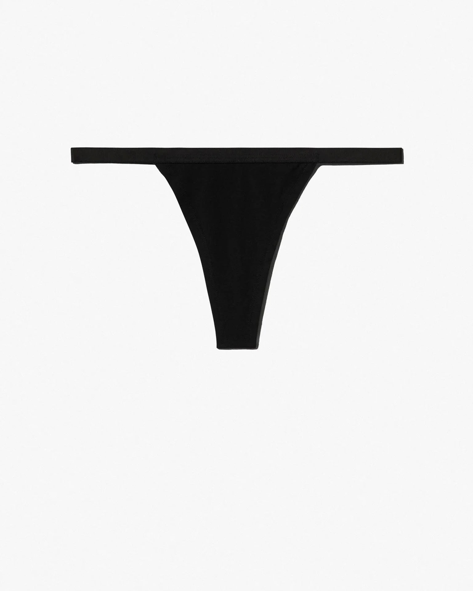 3 X STRING THONG BLACK