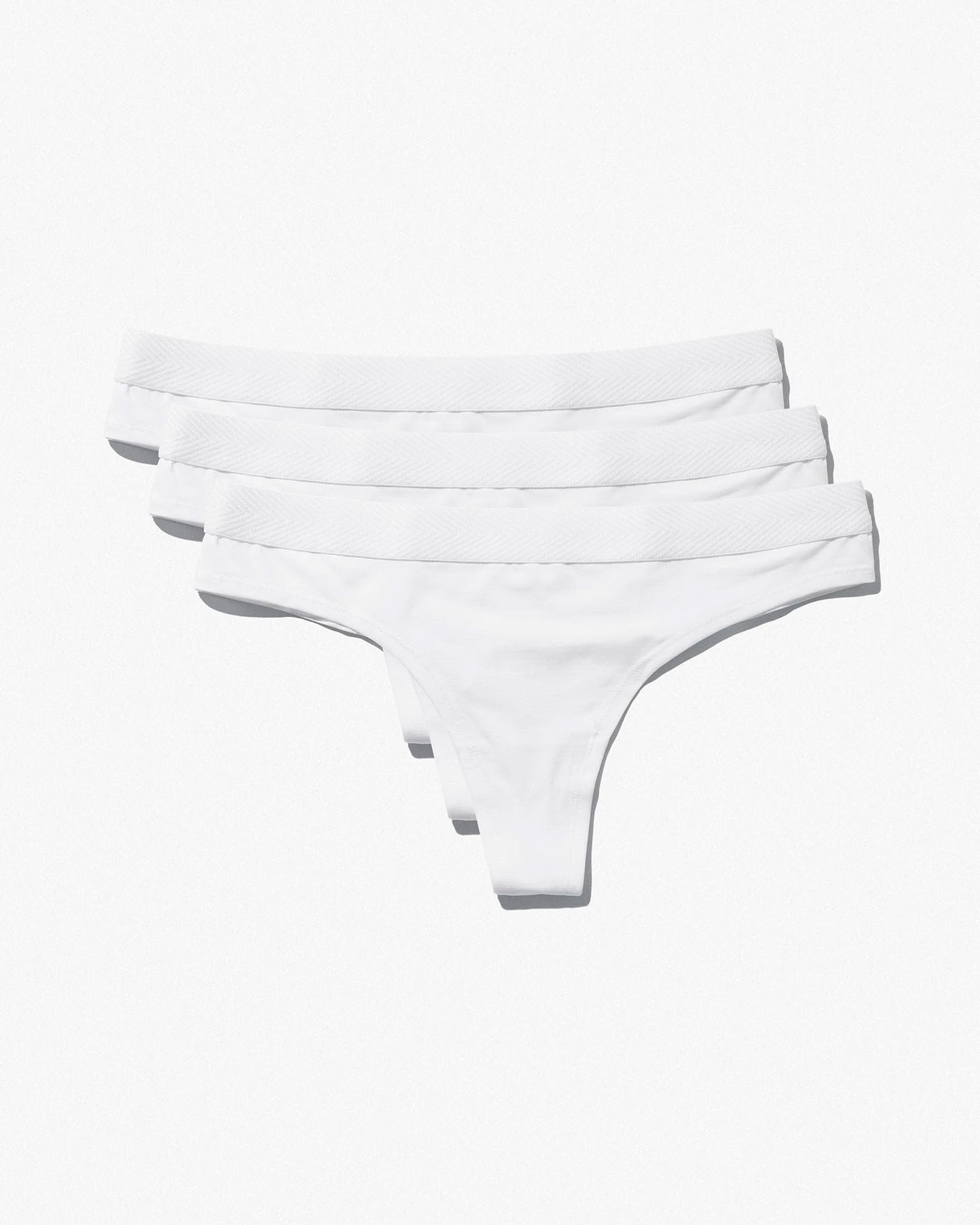 3 X THONG WHITE