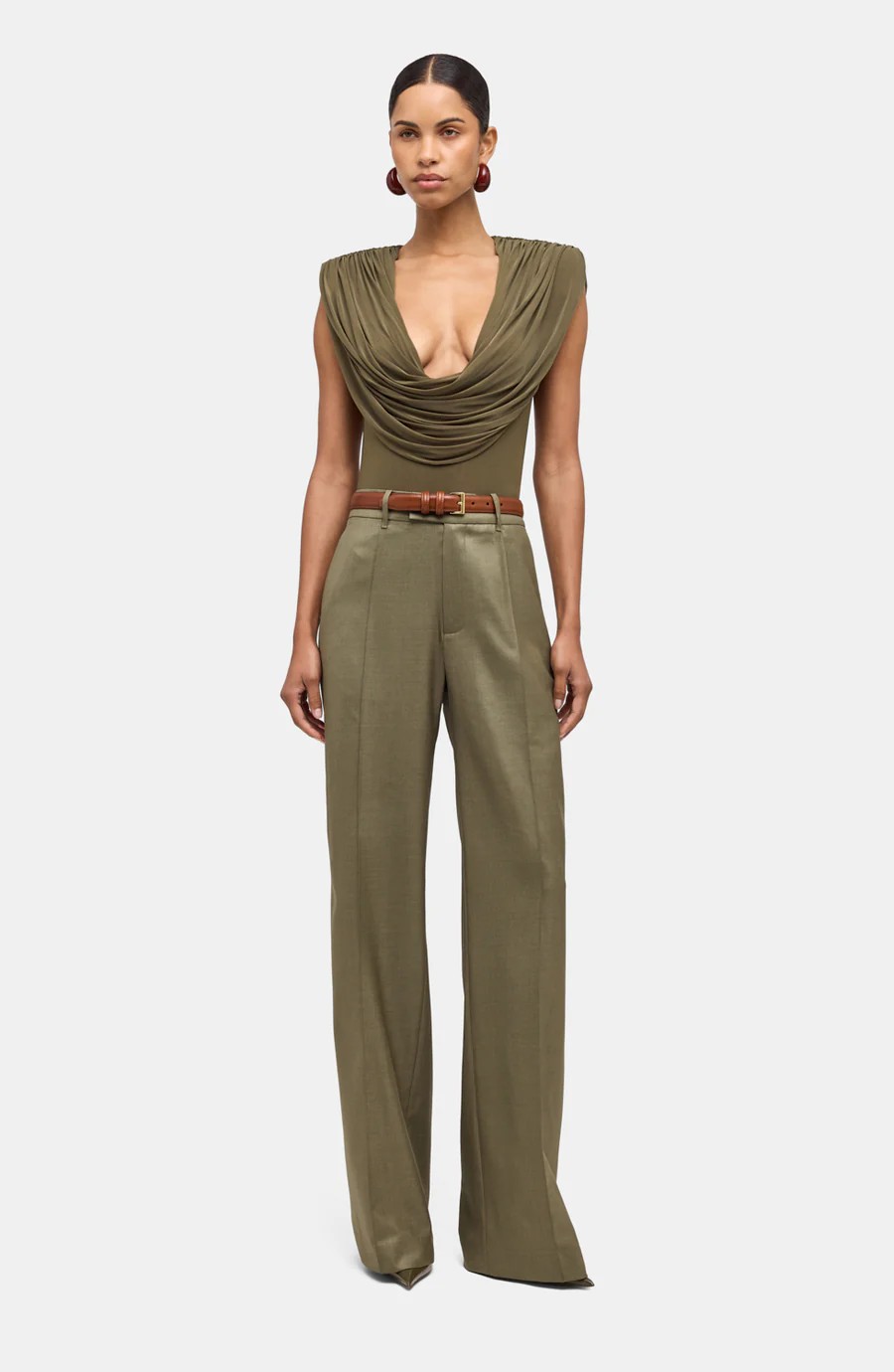 ROWLEY PANT IN BURNT OLIVE