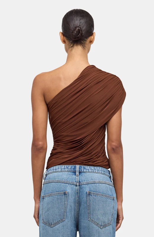 CAMINA TOP IN BROWN