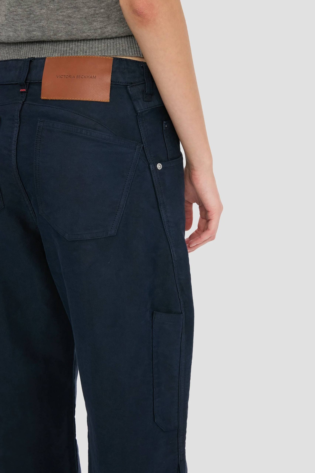 SPLIT DETAIL UTILITY TROUSER