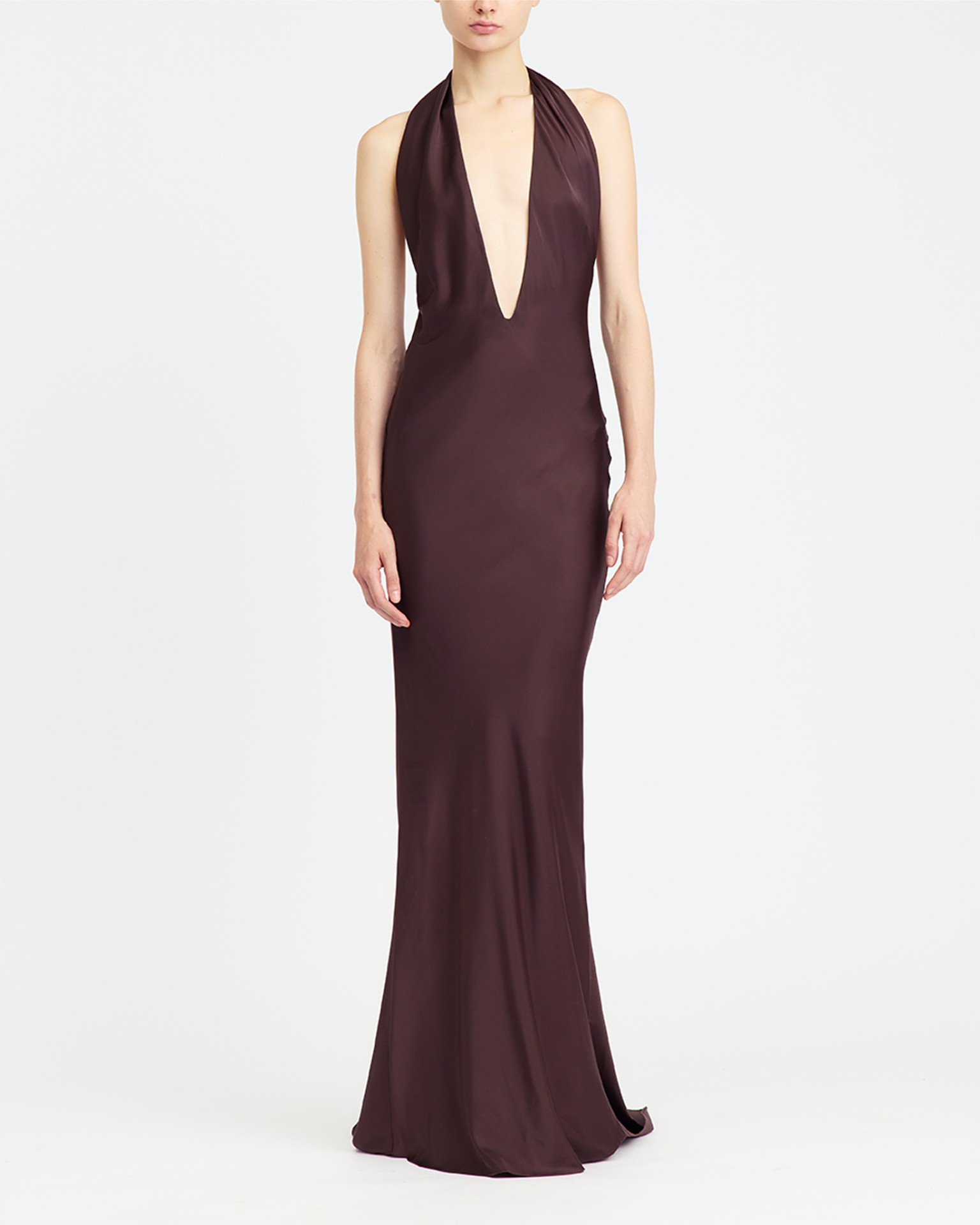 MAREN GOWN IN NOCCIOLA