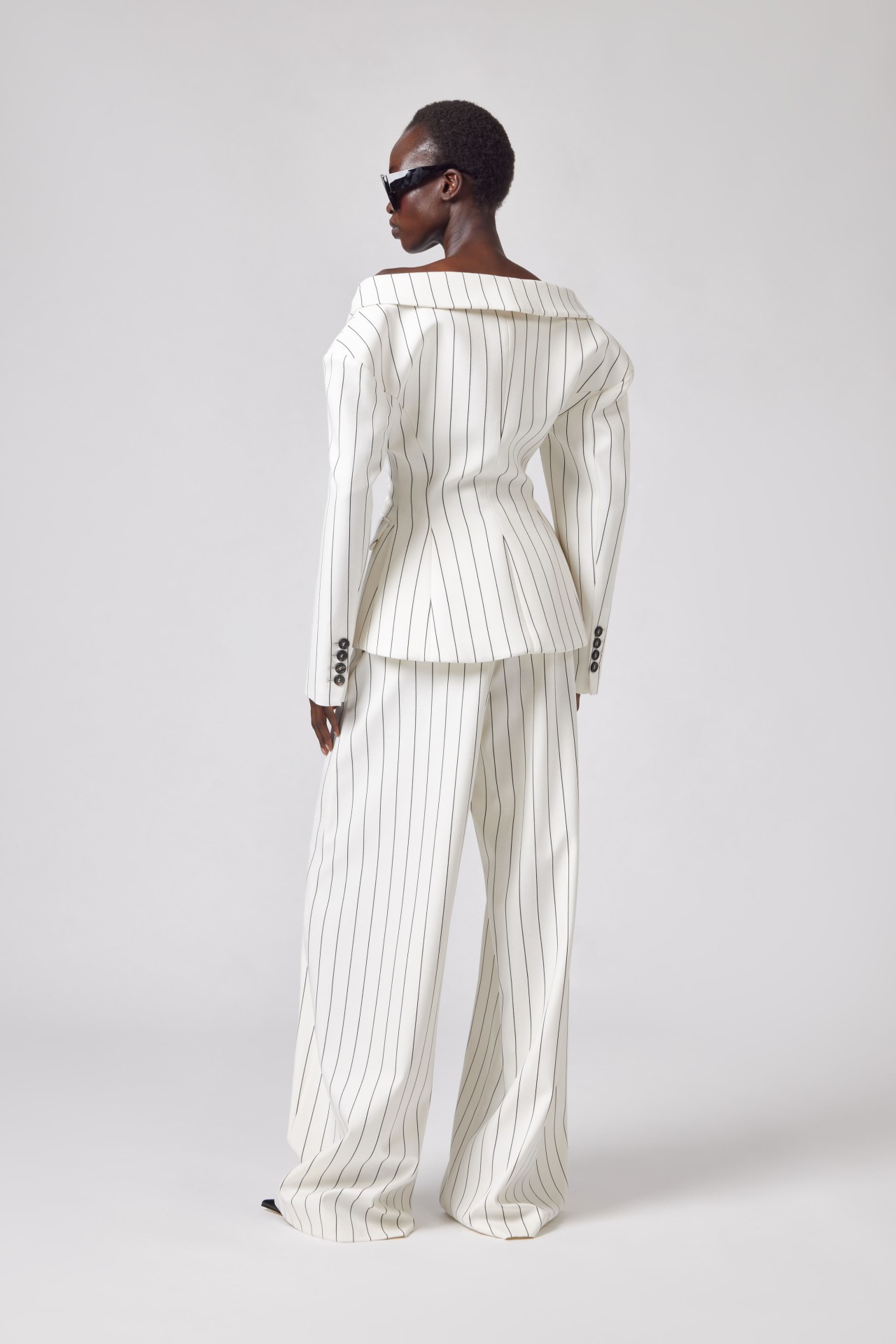 GIACCA/BLAZER IN WHITE/BLACK