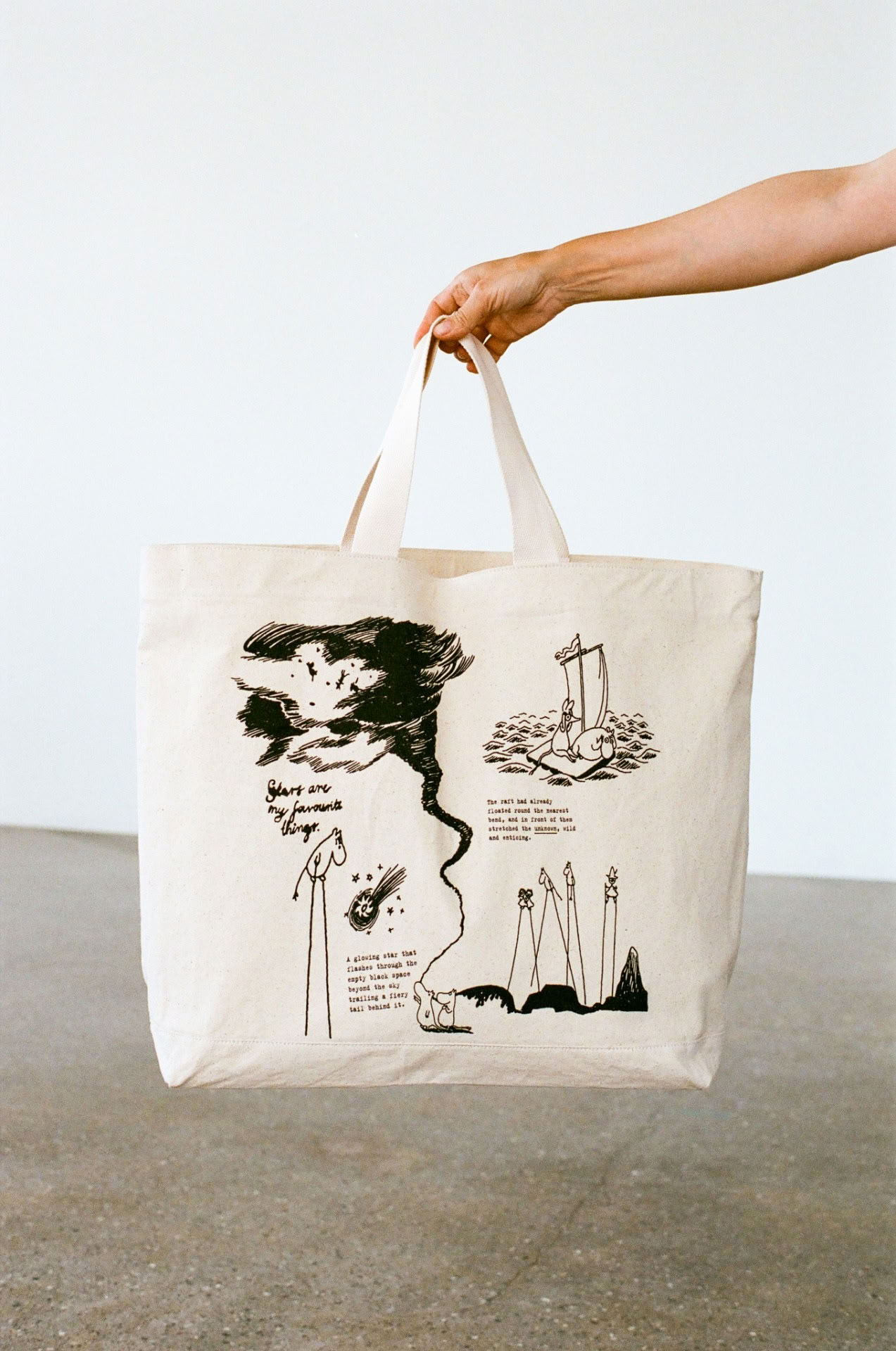 ALIVIA MOOMIN COTTON OFF WHITE