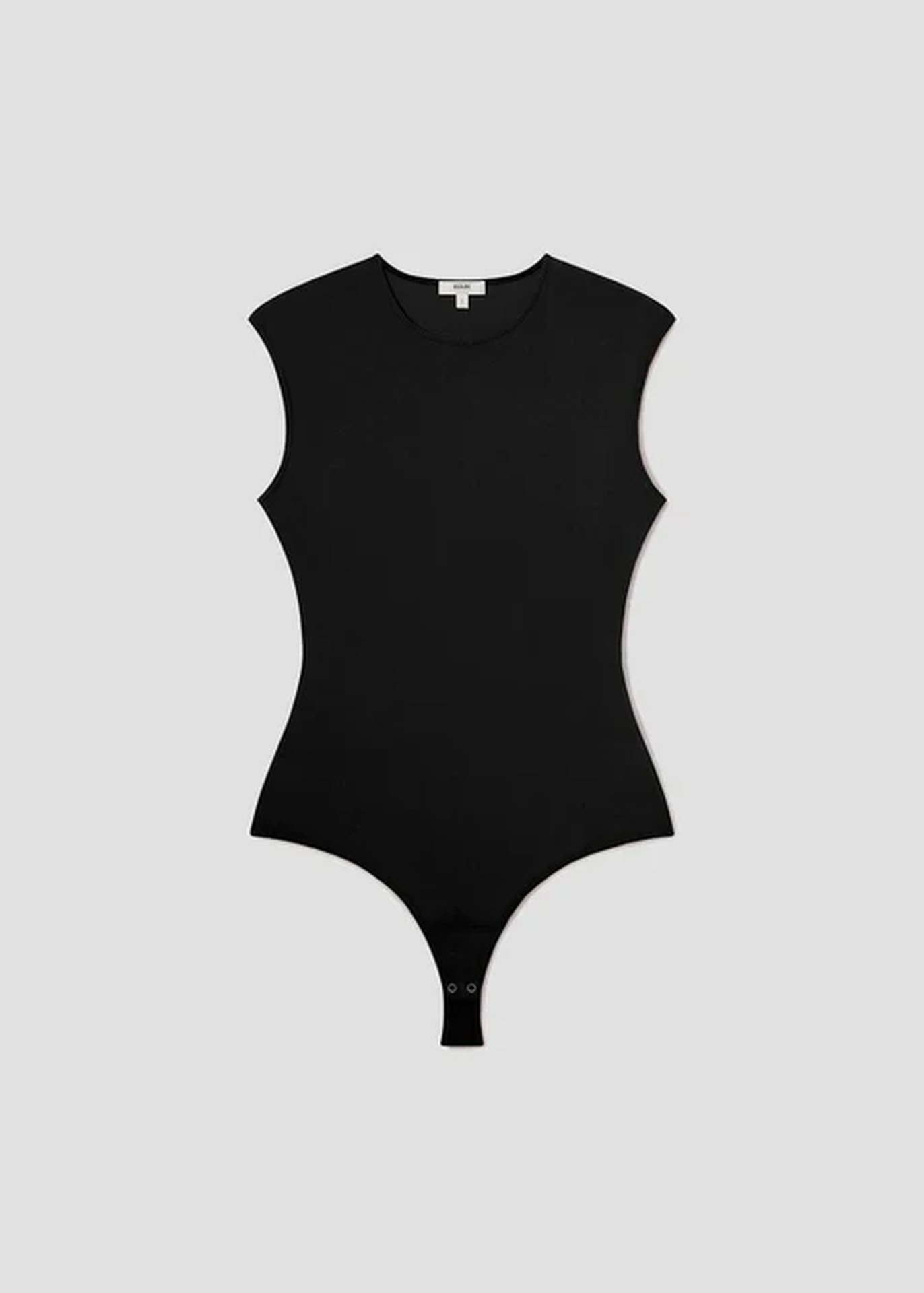AURA SLEEVELESS BODYSUIT IN BLACK