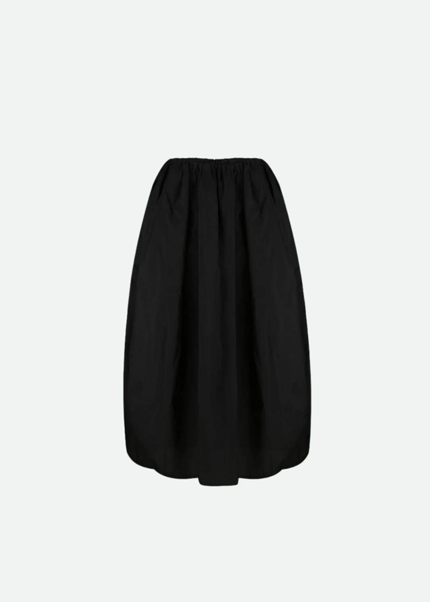 BALLOON LONG SKIRT BLACK