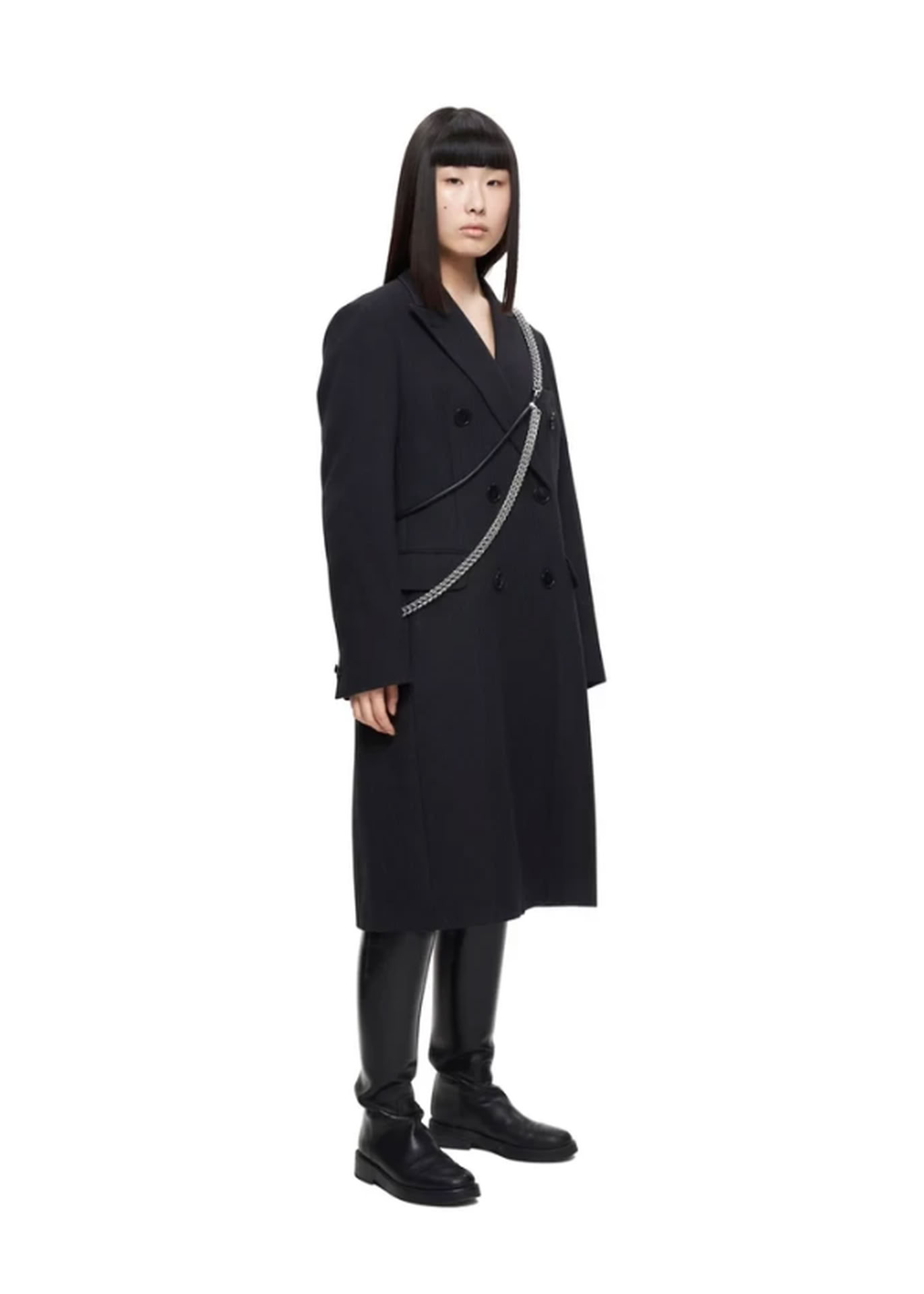 HARNESS TWO IN BLACK AND SILVER