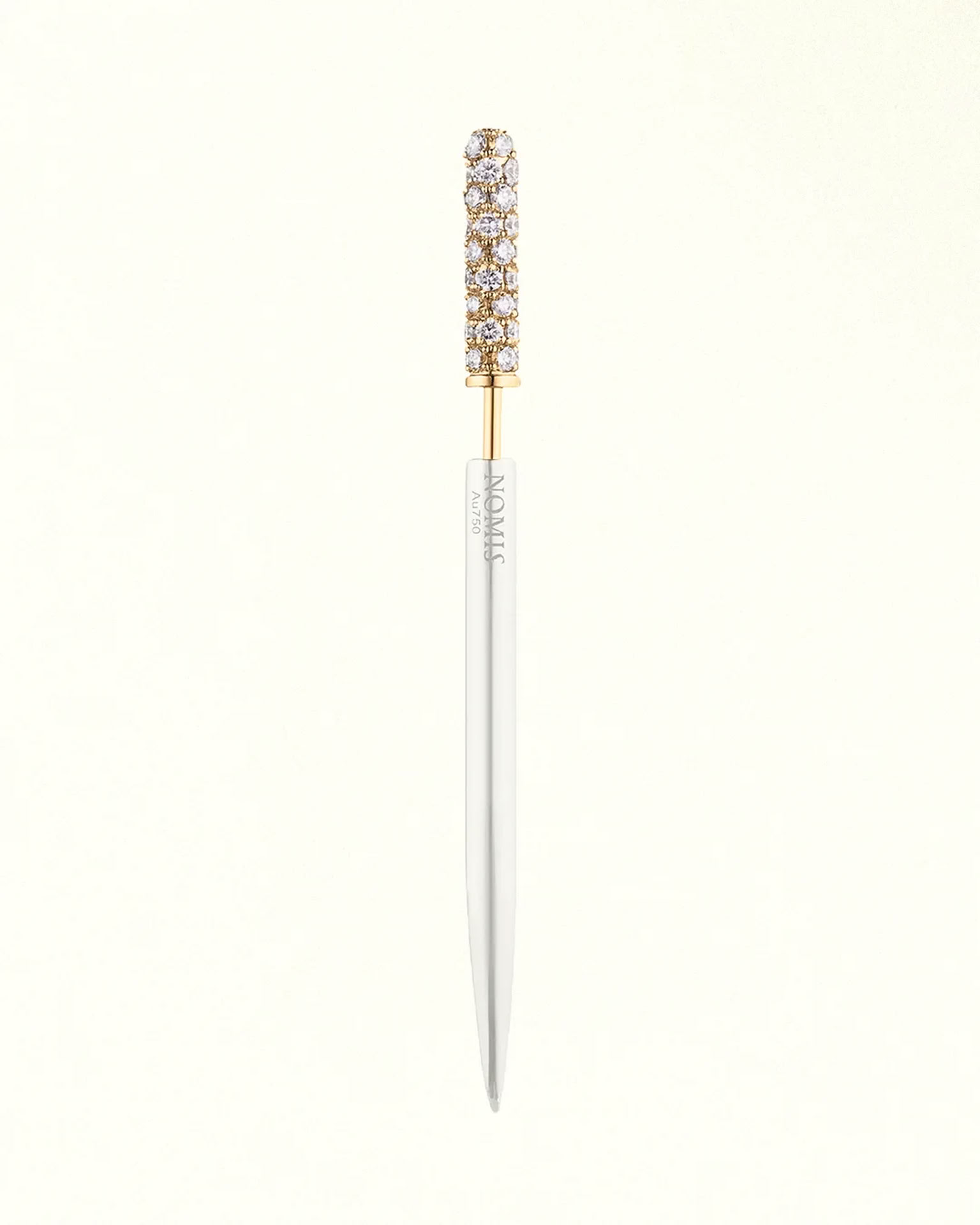 BENJI HEAD EARPIN 18K GOLD