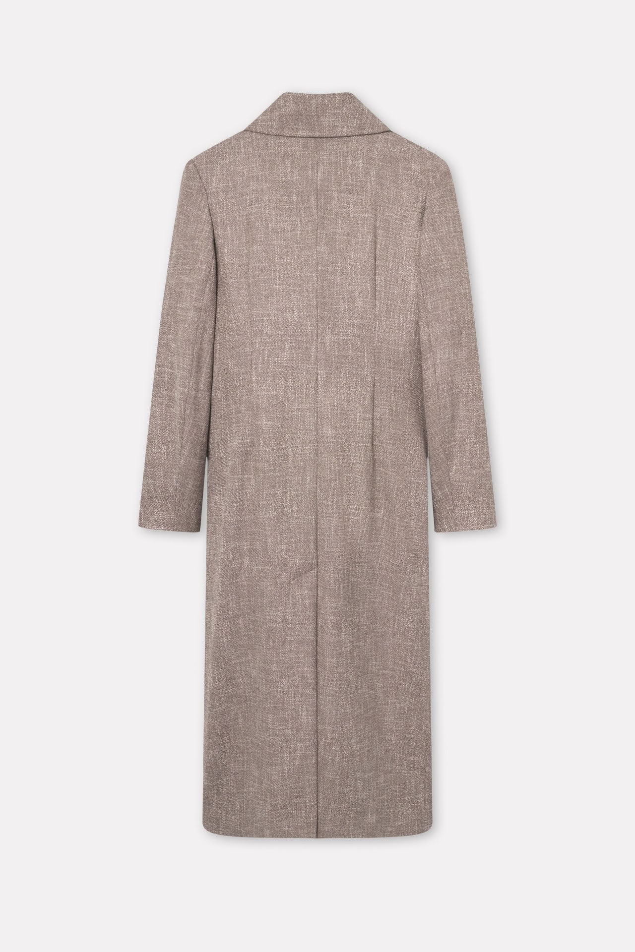 CALLIE STRUCTURE WOOL BLEND CINNAMON MELANGE