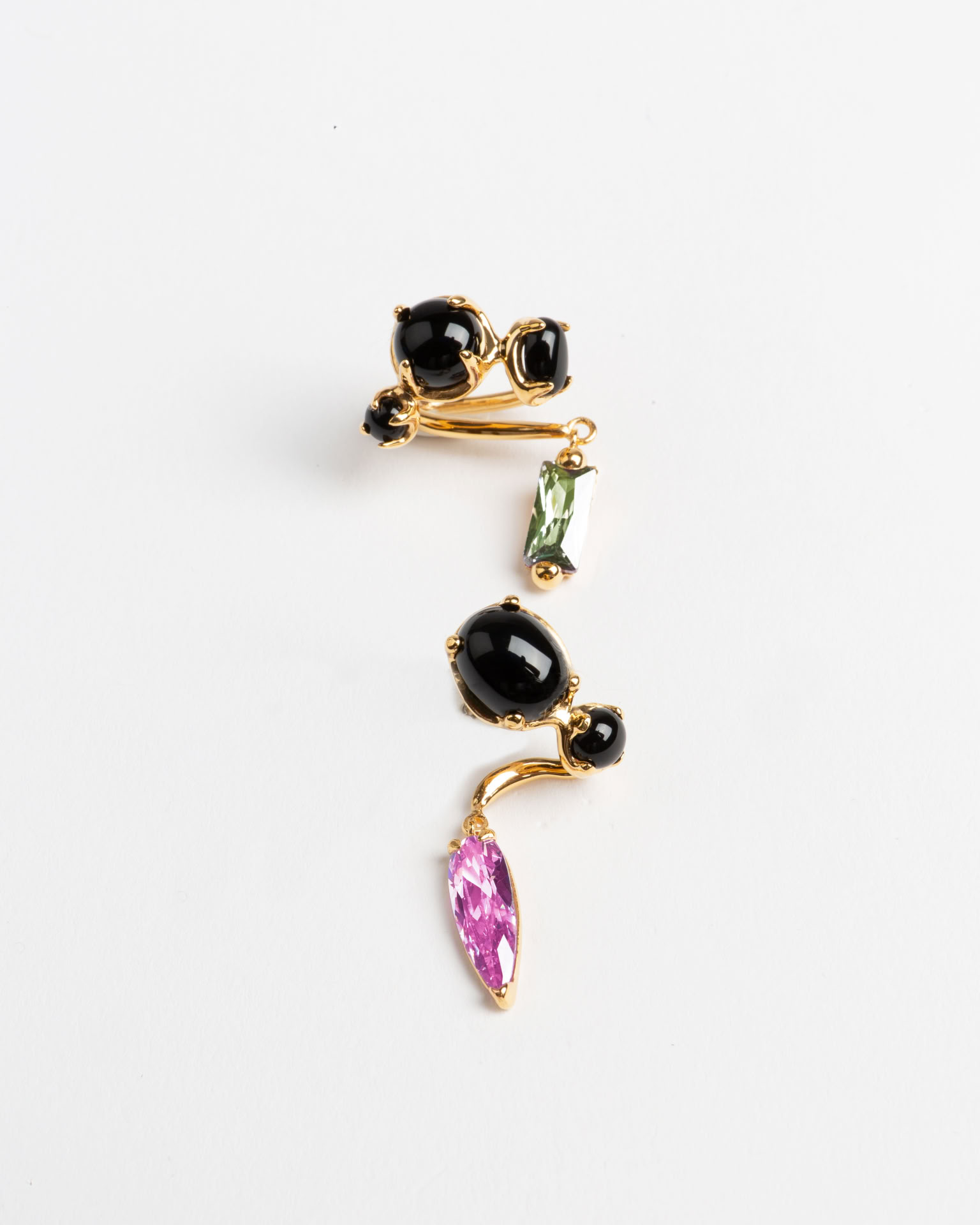 CLIMAX PUNK EAR SET IN GOLD VERMEIL