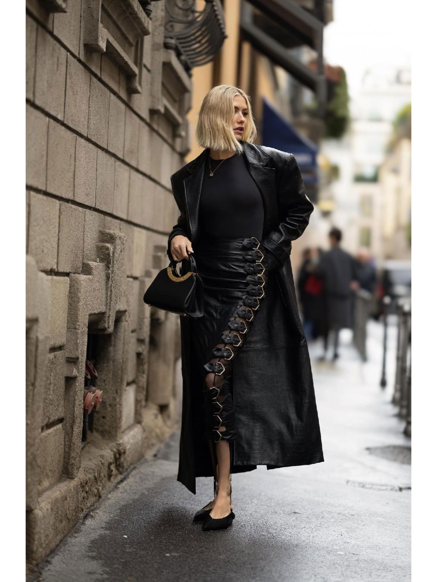 DAHLIA SKIRT IN BLACK