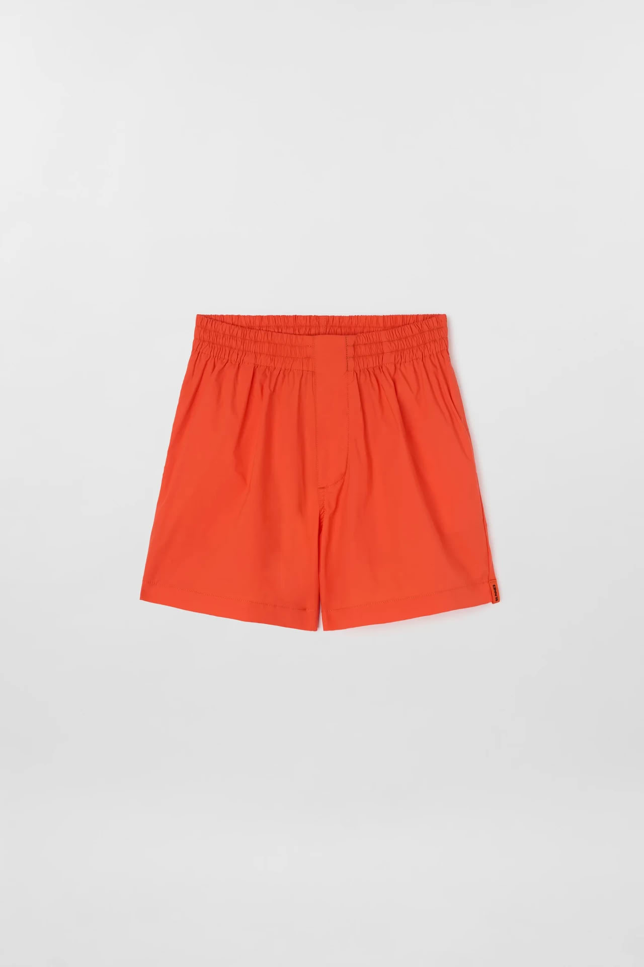 ELASTIC SHORTS BRIGHT ORANGE