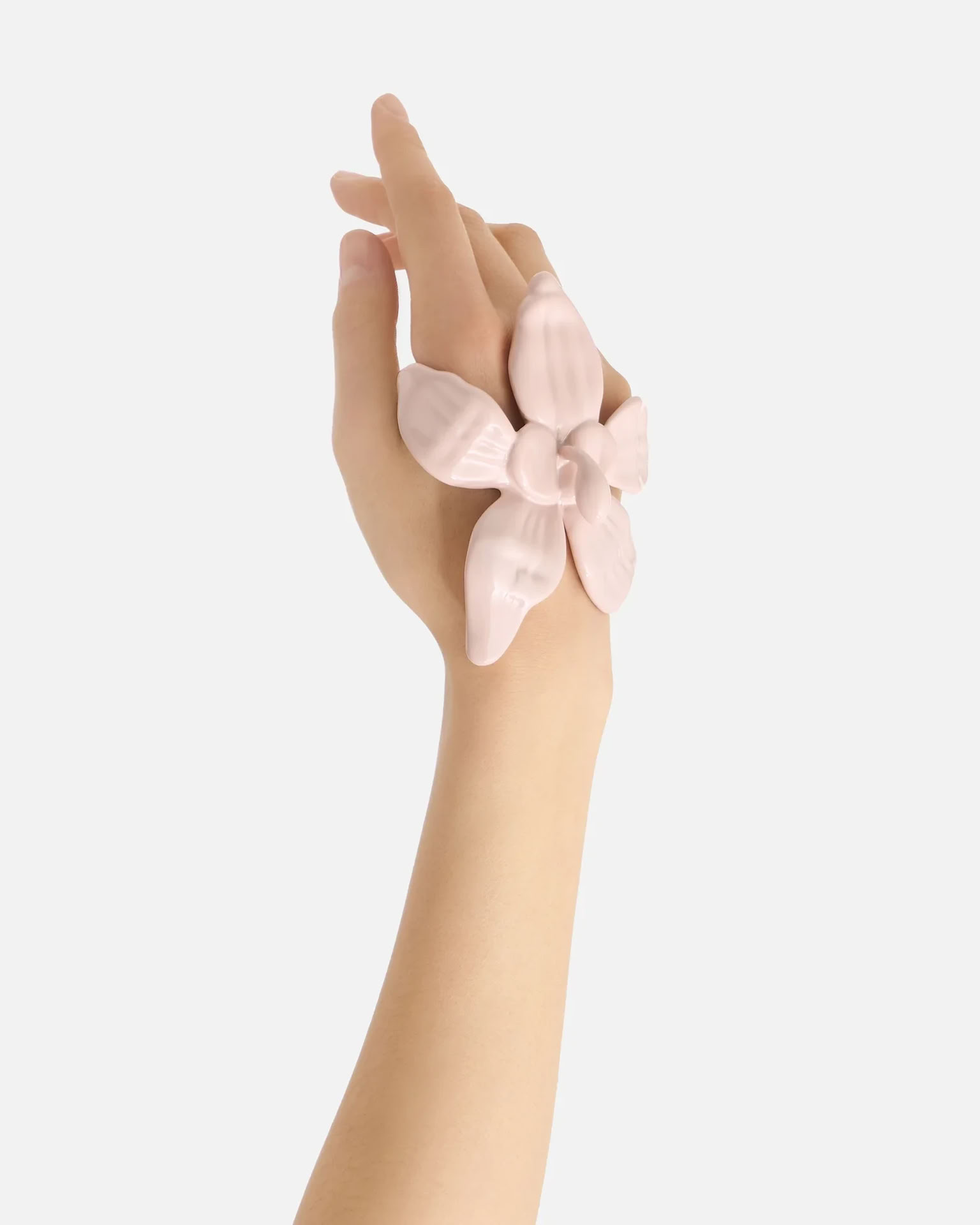 FLOWER HAND CUFFS NUDE 01