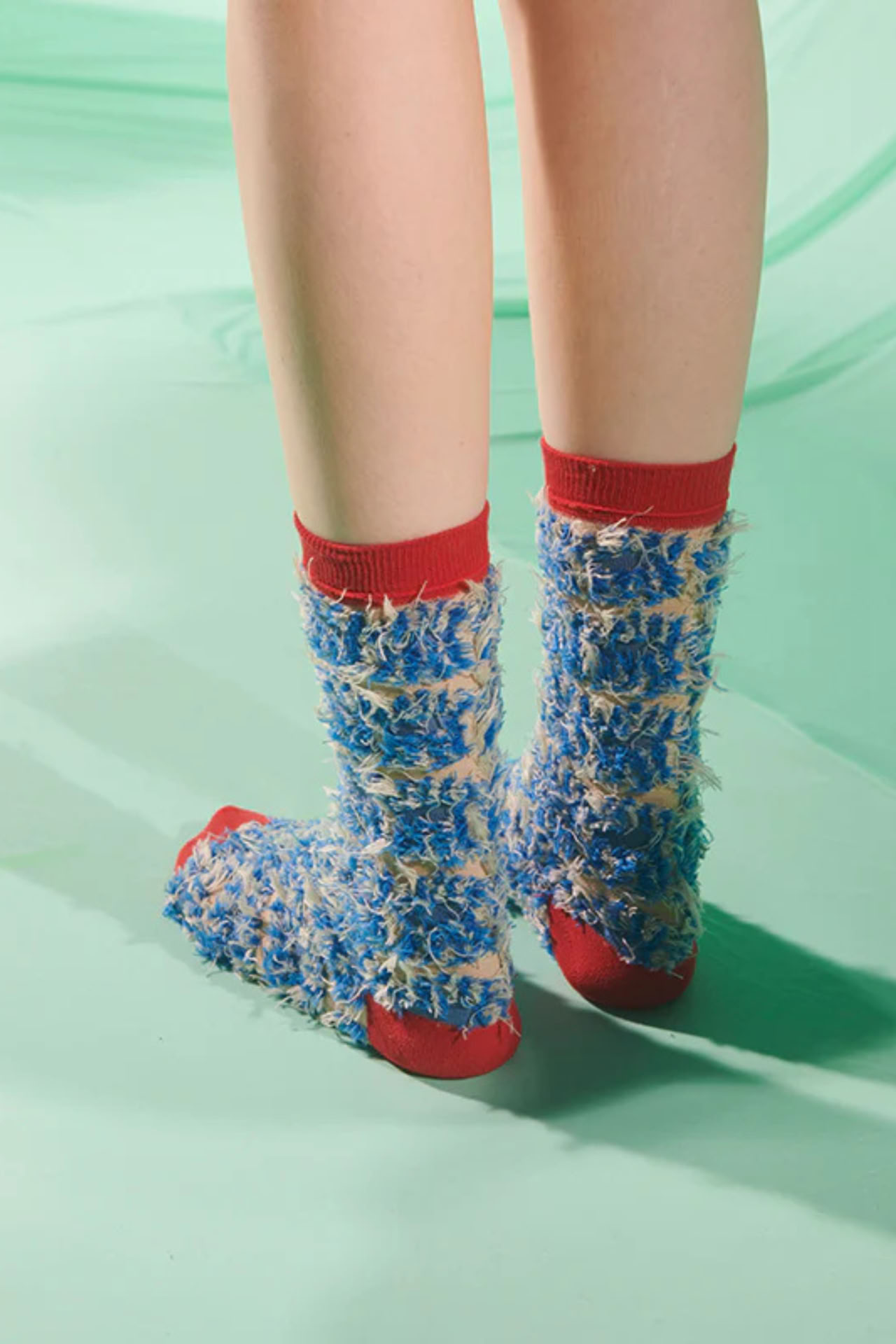 HAIRY HANDSOME CHAIR SOCKS FEMME