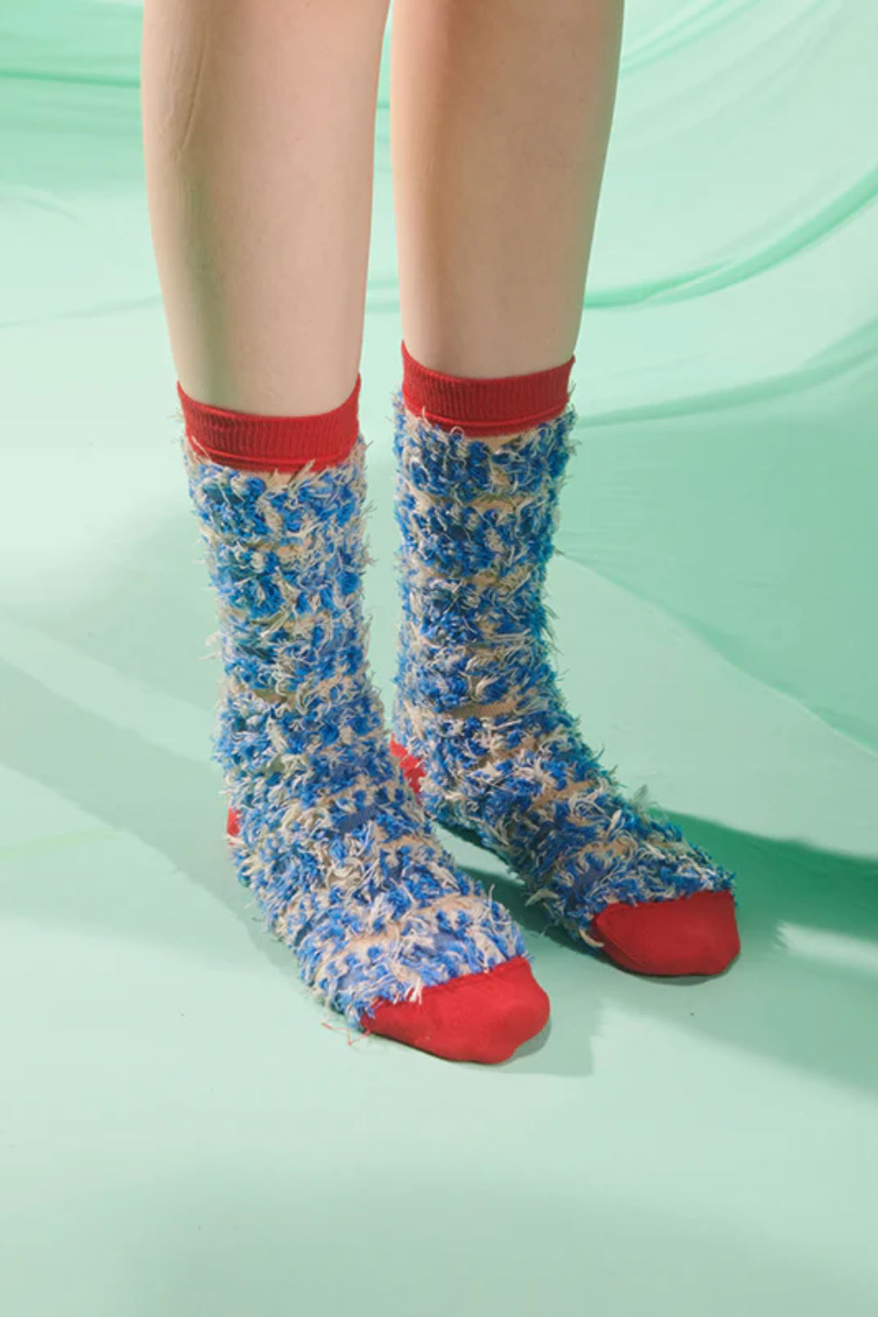 HAIRY HANDSOME CHAIR SOCKS FEMME