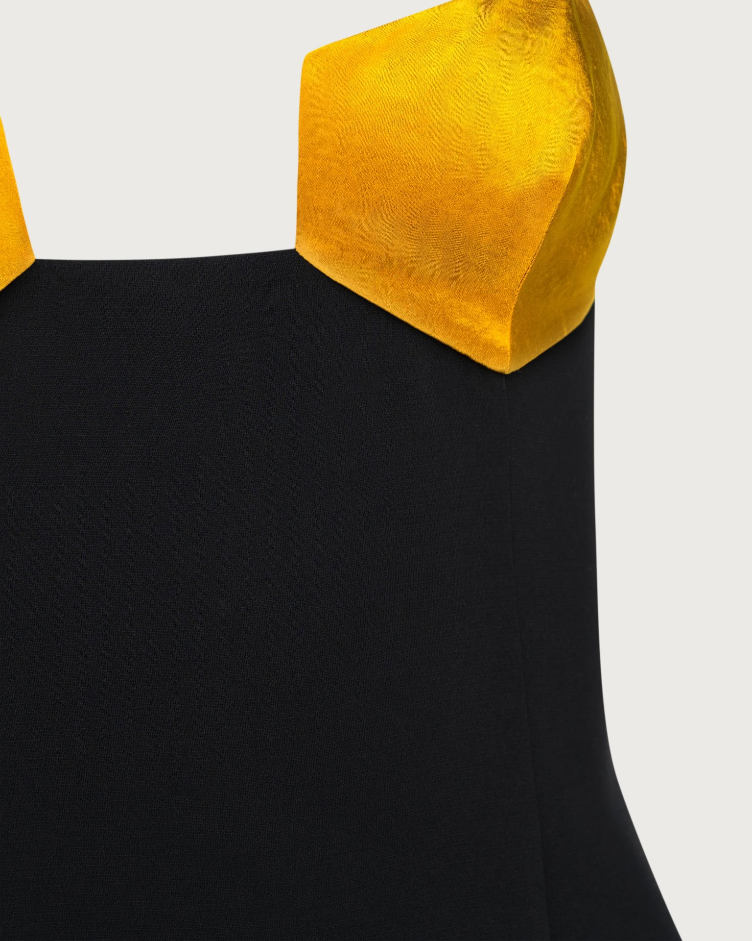 HONEYCOMB BICOLOR DRESS GOLD 