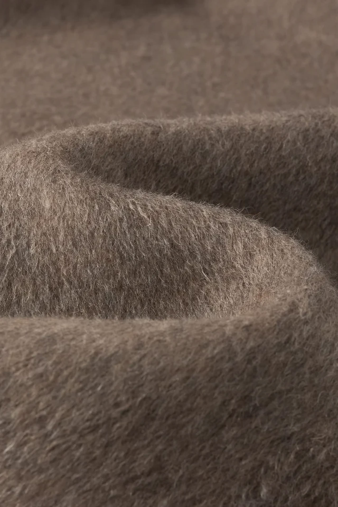 JULIET LONG COAT IN MOLE