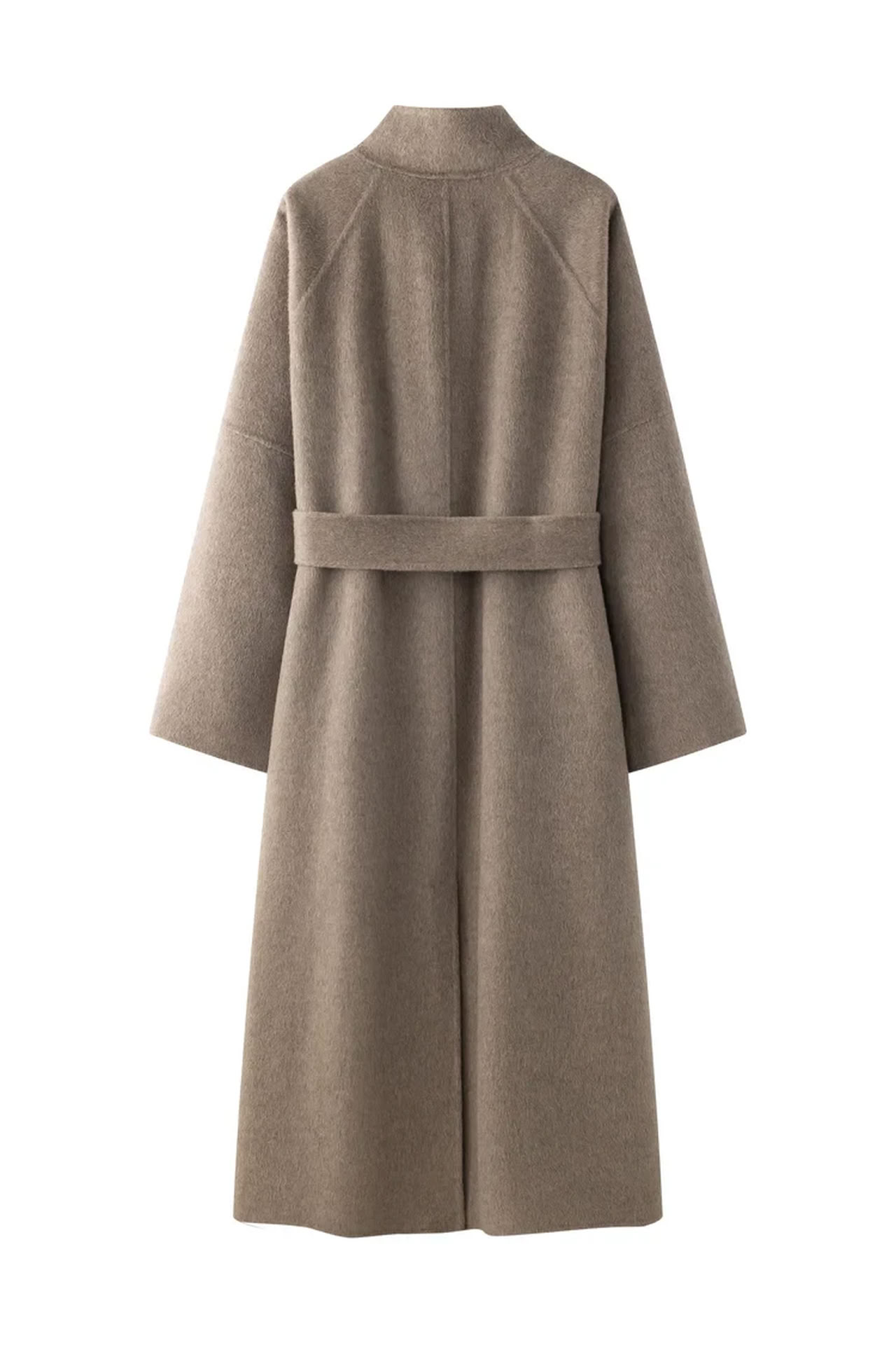 JULIET LONG COAT IN MOLE