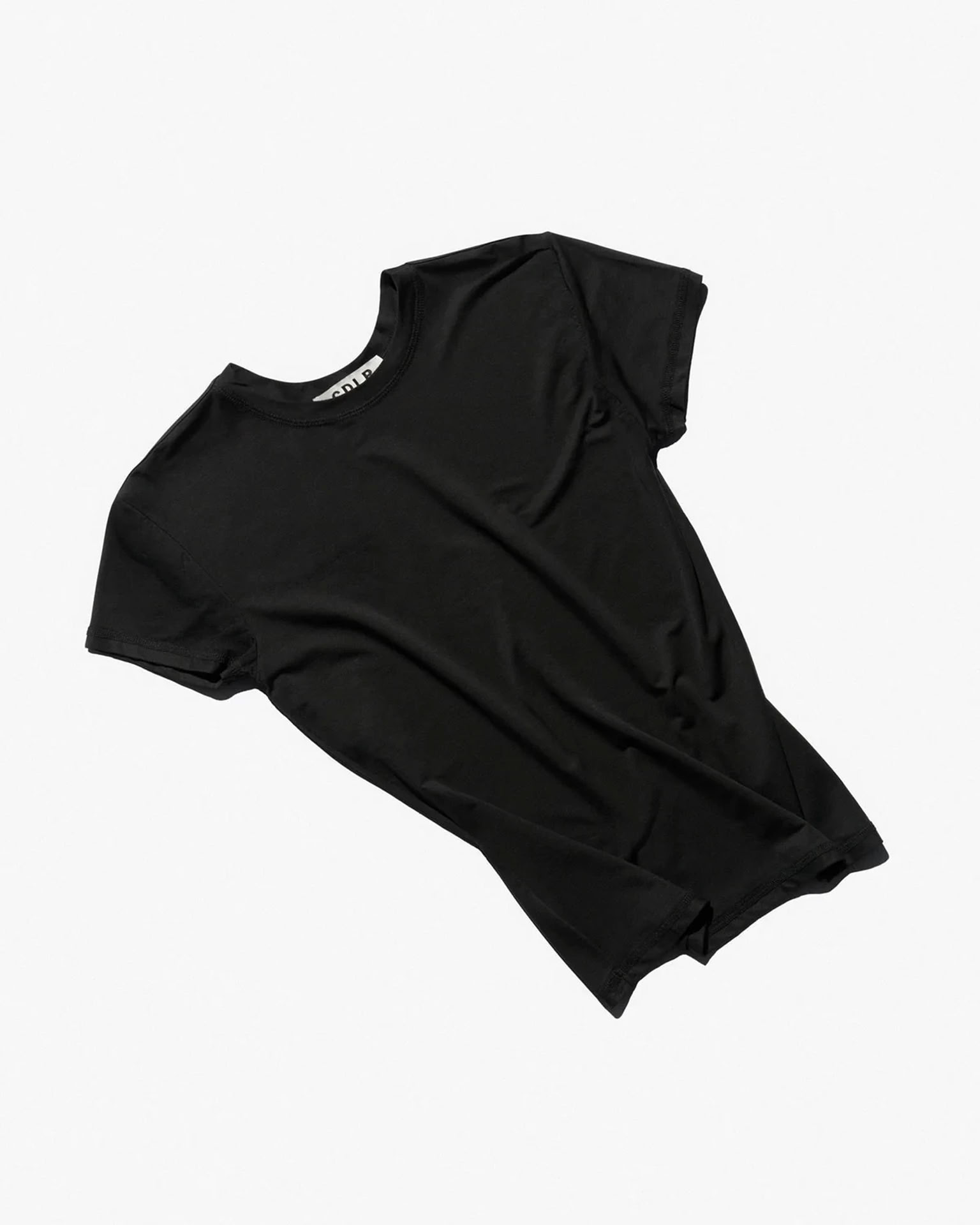 W - T-SHIRT SHORT SLEEVE LIGHTWEIGHT IN BLACK