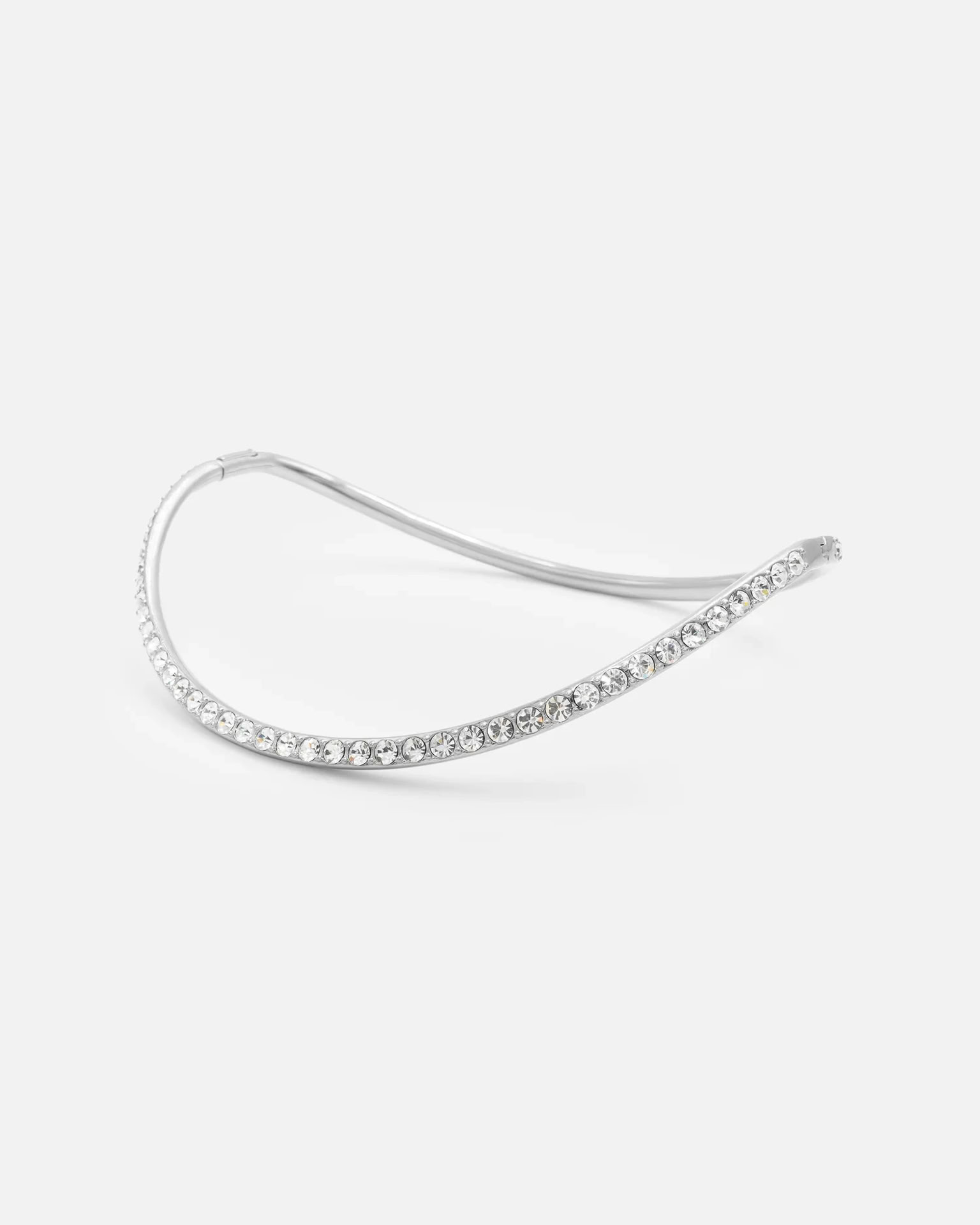 LINE NECKLACE IN SILVER 