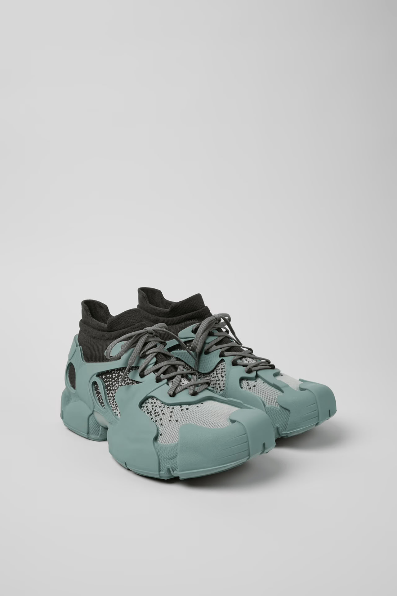 MEN'S TOSSU SOCK SNEAKERS IN BLUE/BLACK