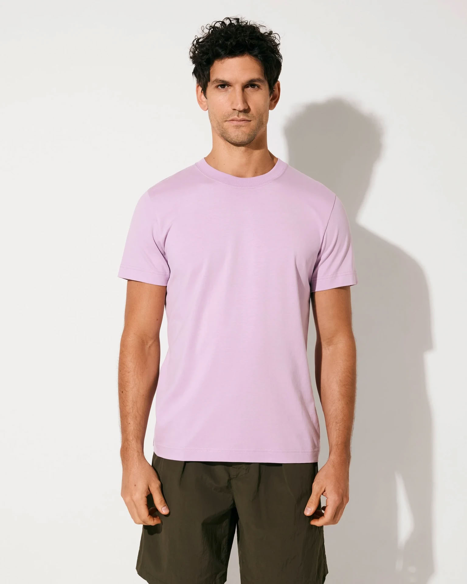 M - MIDWEIGHT T-SHIRT IN LEMON GRASS