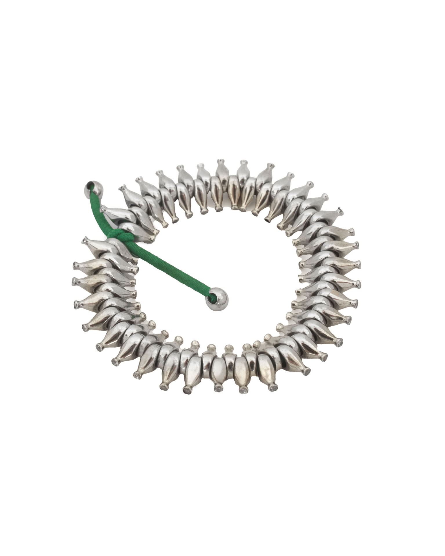 NENUPHAR RUBBER BAND IN SILVER