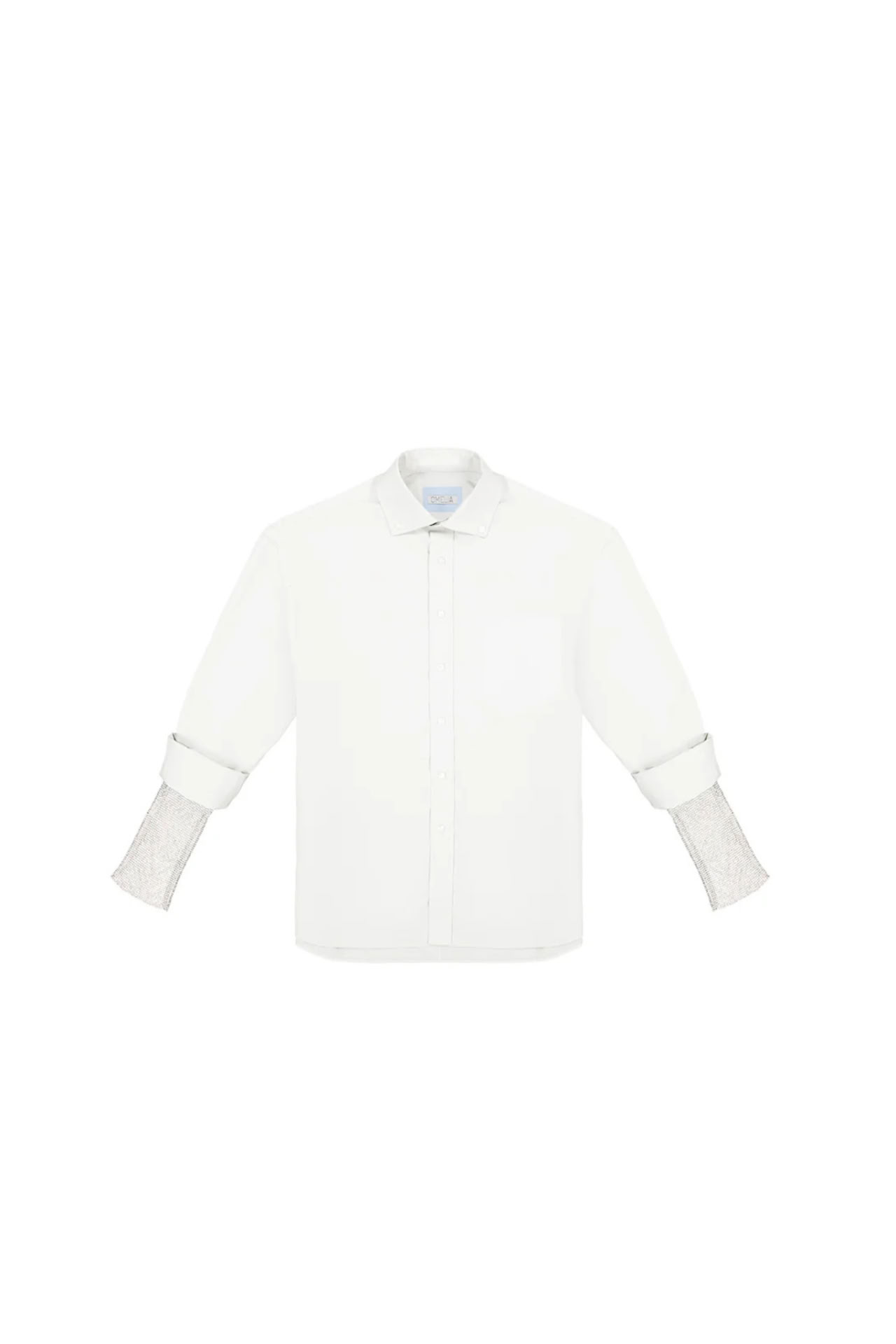 REDESIGNED SHIRT 156 IN WHITE