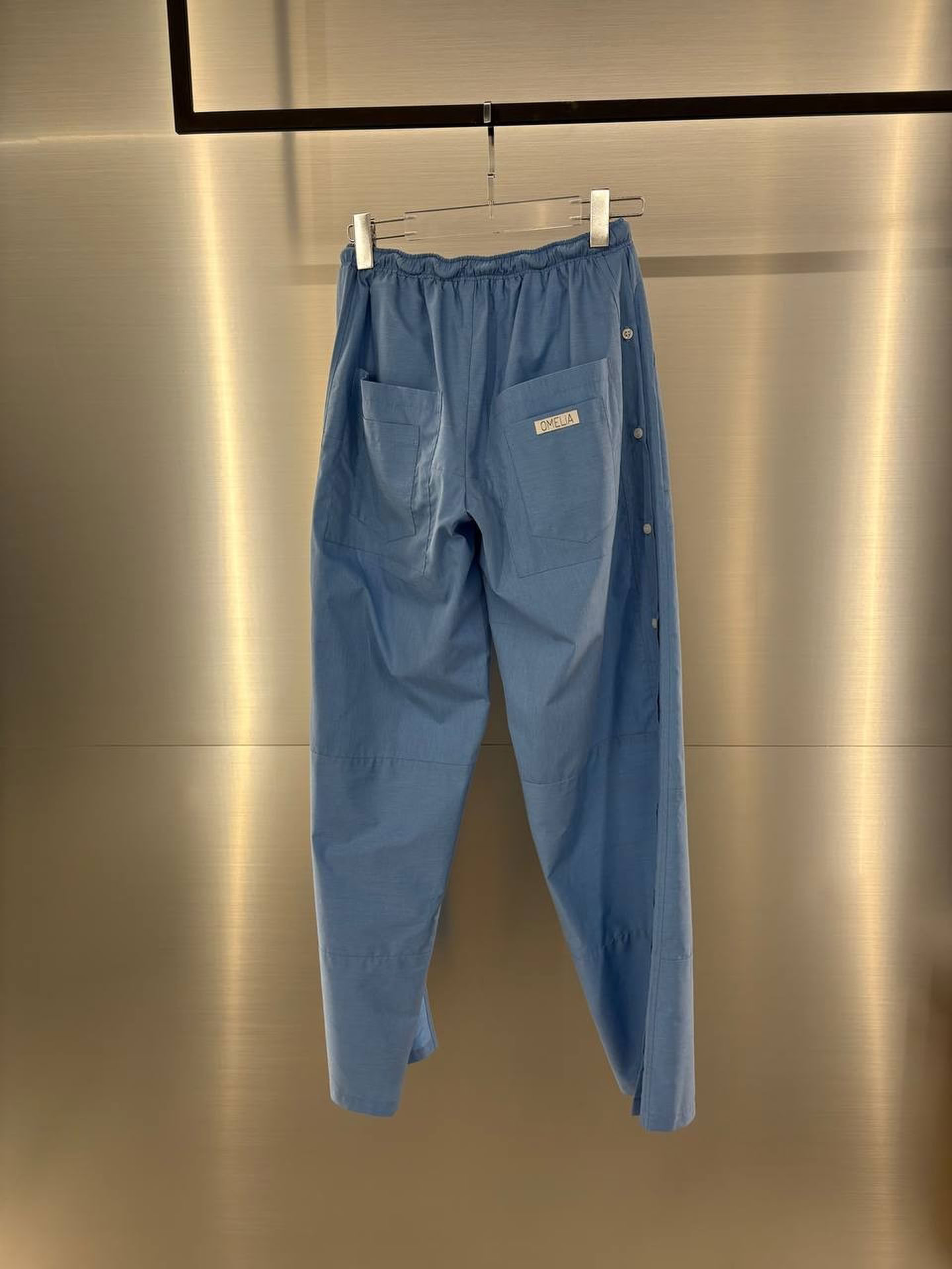 BLUE REDESIGNED SHIRT-TROUSERS 96