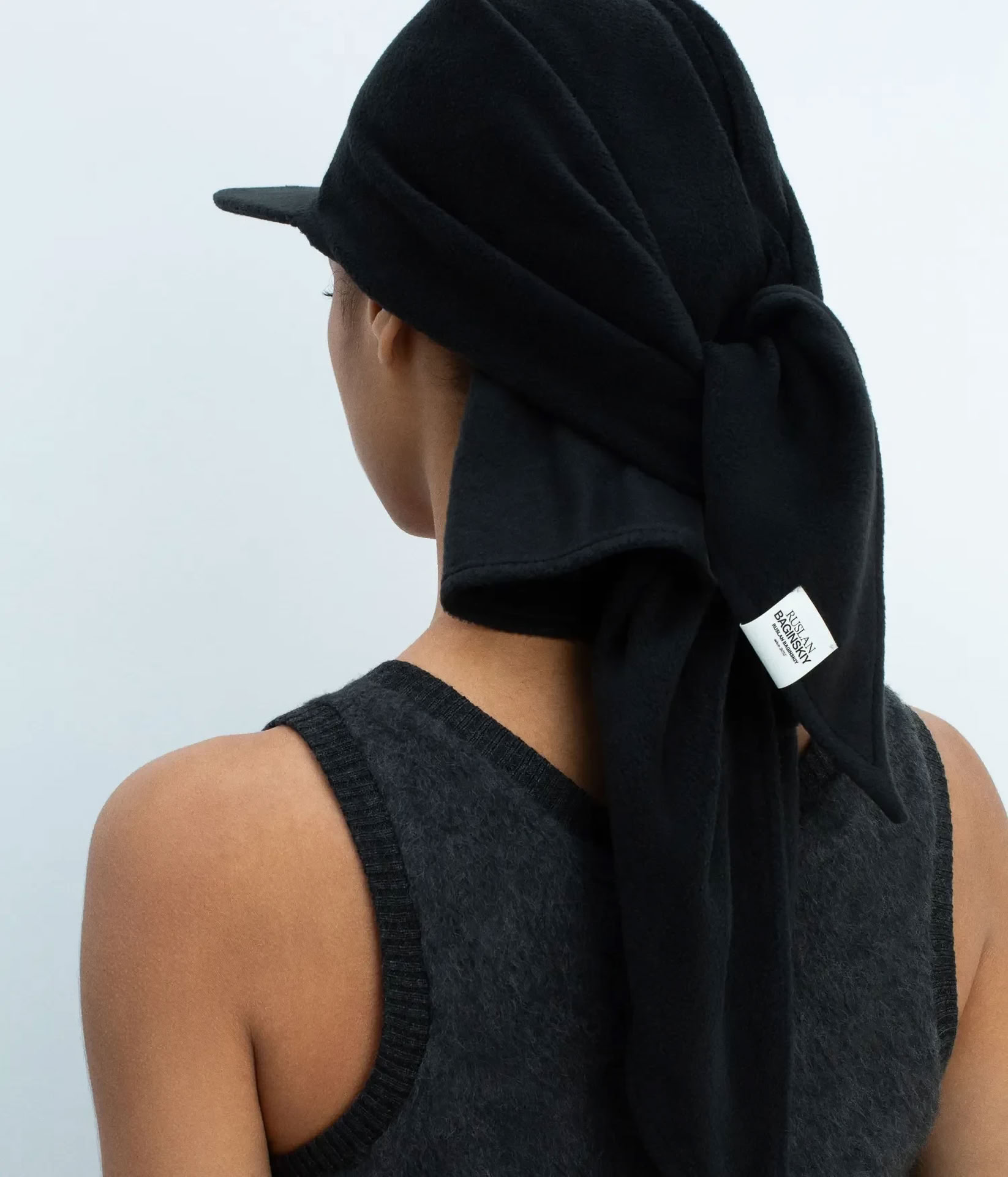 SCARF VISOR BLACK