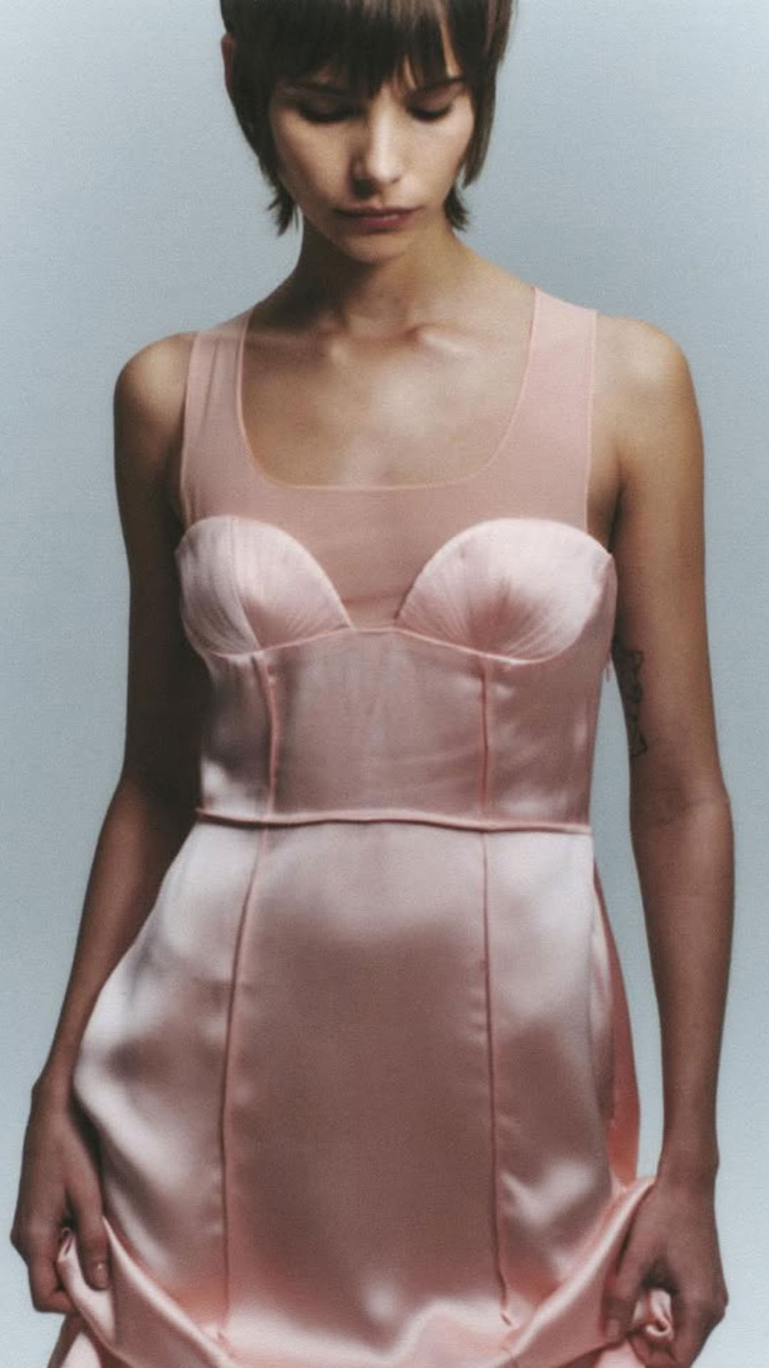 Dress SEASHELL  Powder Rose