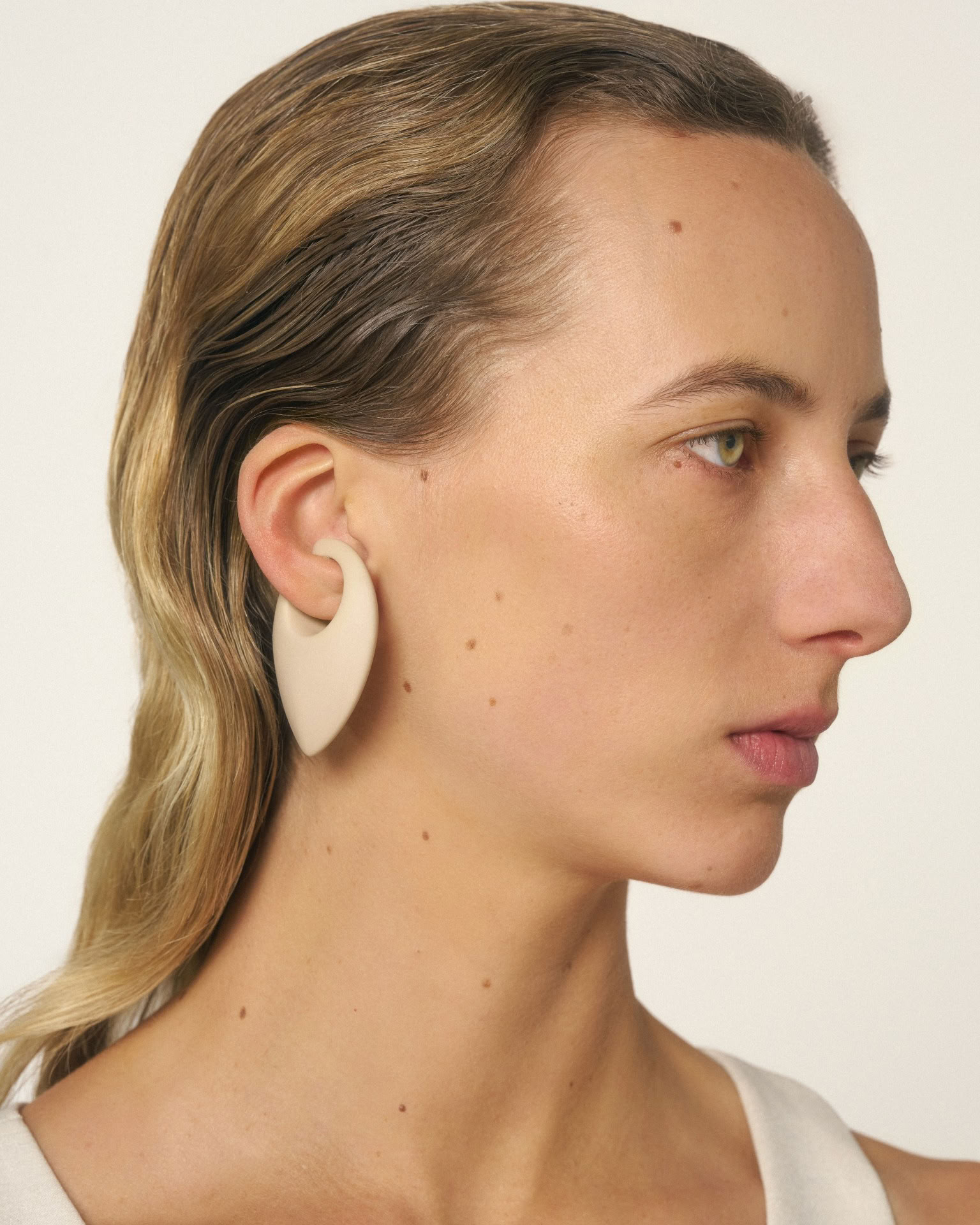 SPADA DROP EAR CUFF IN NUDE