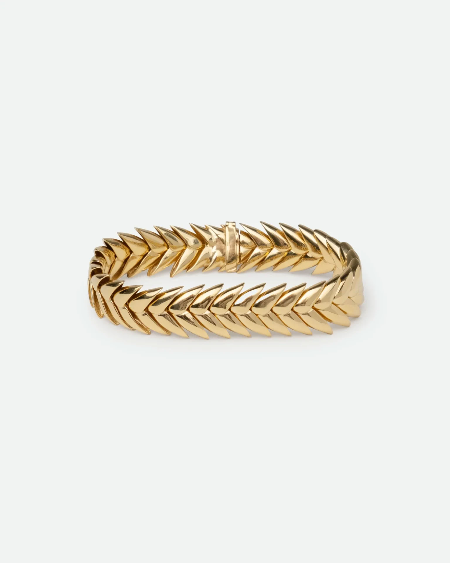 SPIKELET BRACELET IN GOLD