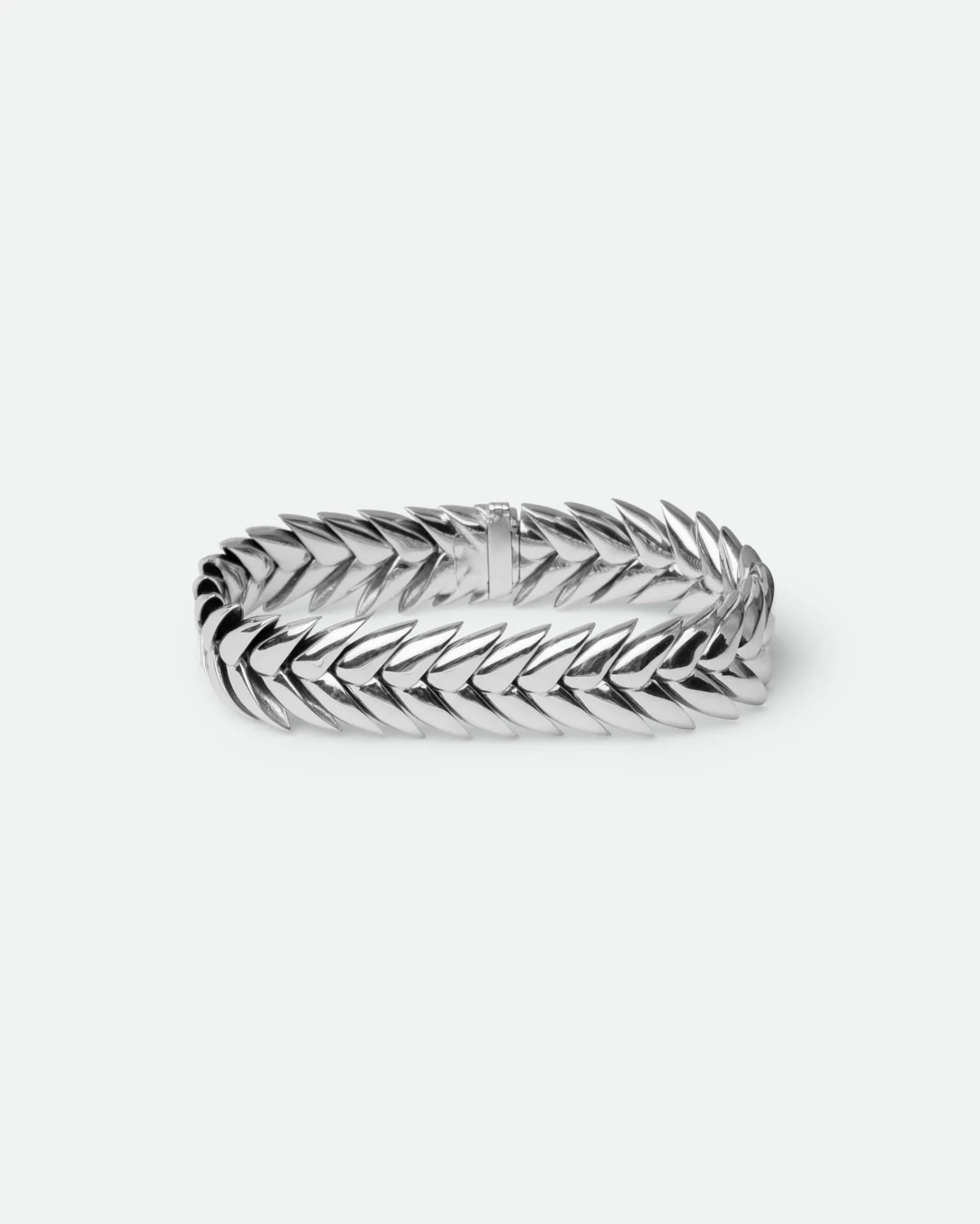 SPIKELET BRACELET IN SILVER